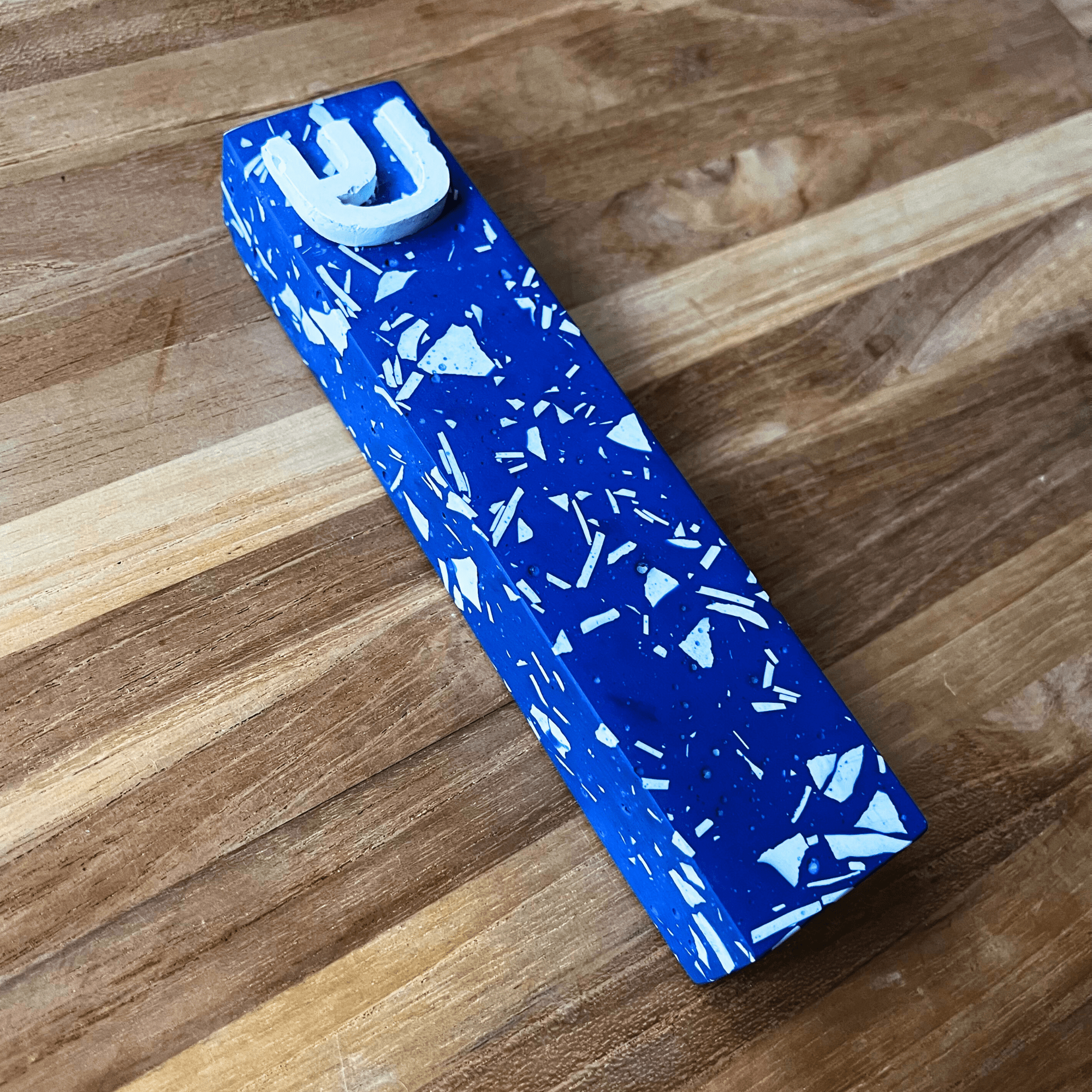 Sky and Sea Blue Terrazzo Mezuzah、mySite、topwebapps