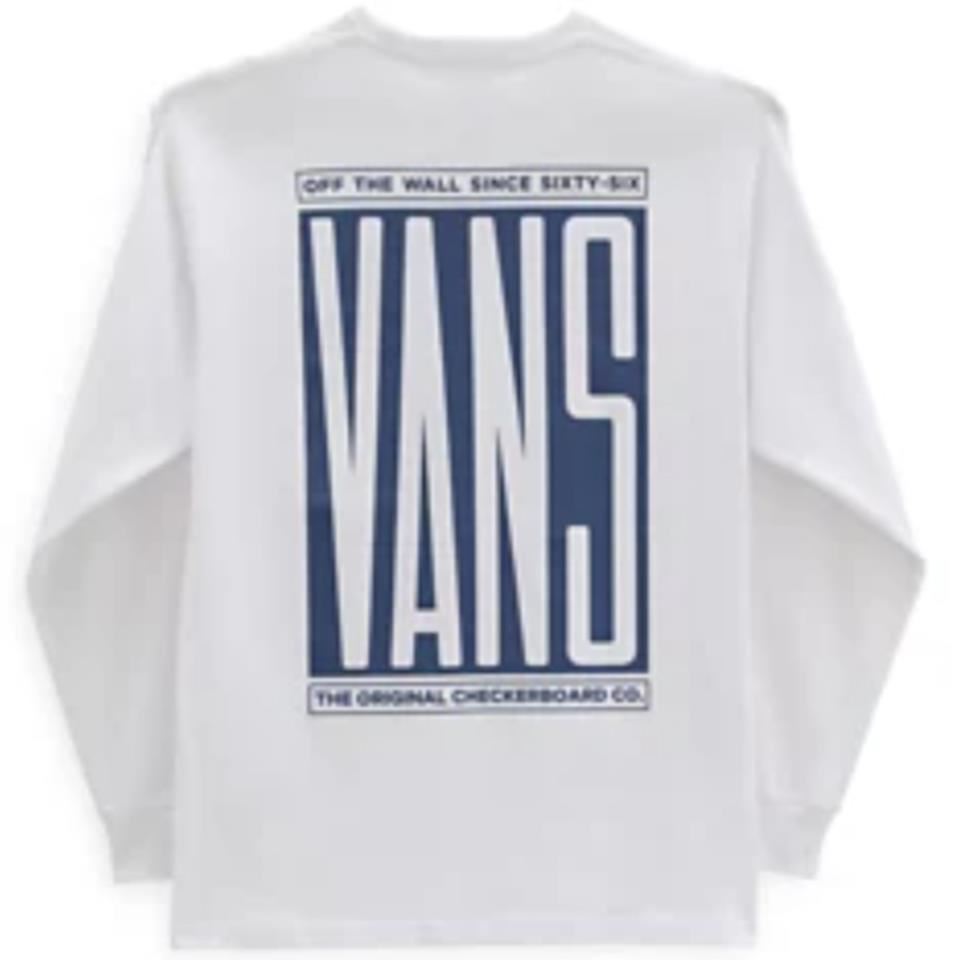  Vans Type Stretch Long Sleeve T-Shirt - White、mySite、merchandisen