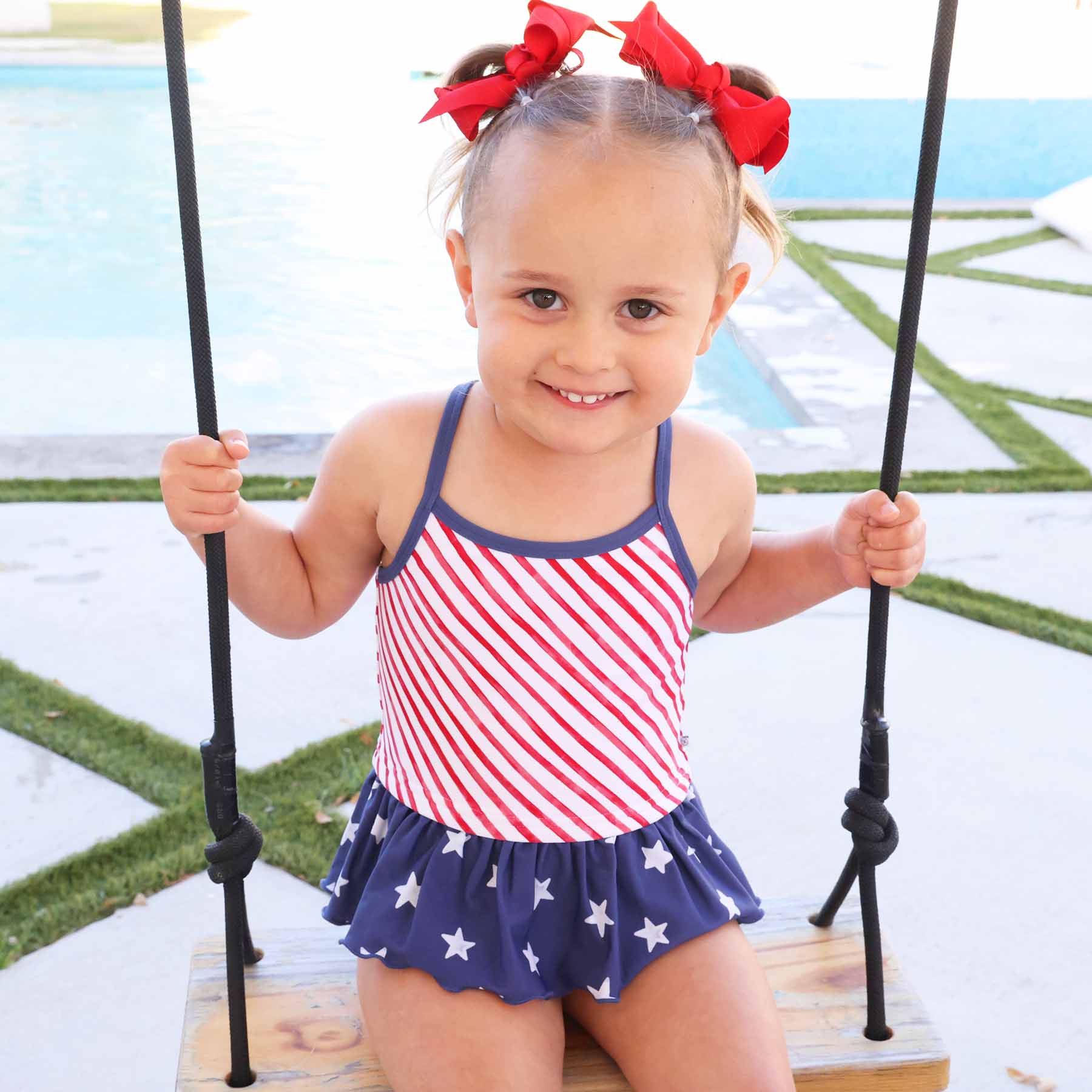  Two Piece Strappy Tankini | Star-Spangled Summer、mySite、layawaytickets
