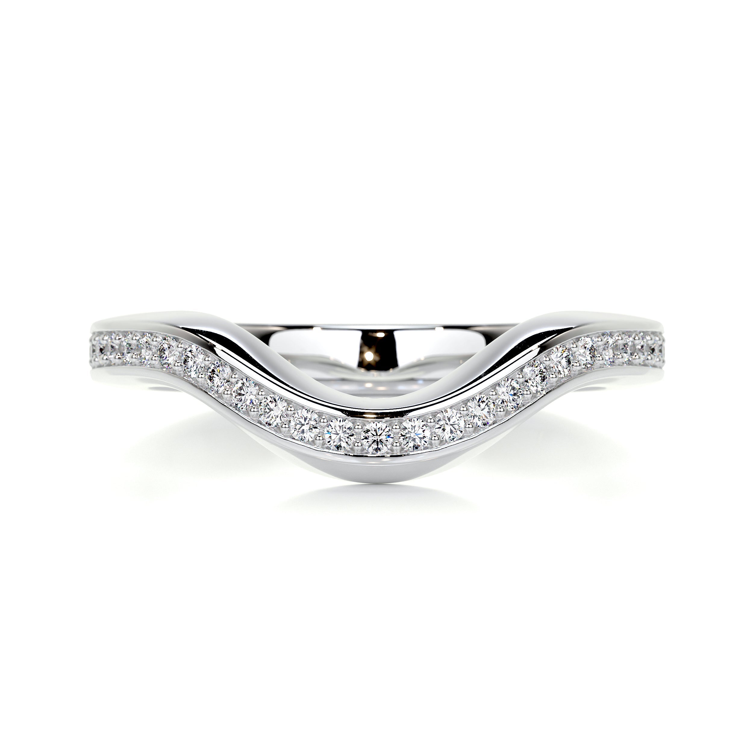 Lucy Diamond Wedding Ring (0.30 Carat) -14K White Gold (RTS)、mySite、hinf8tx79