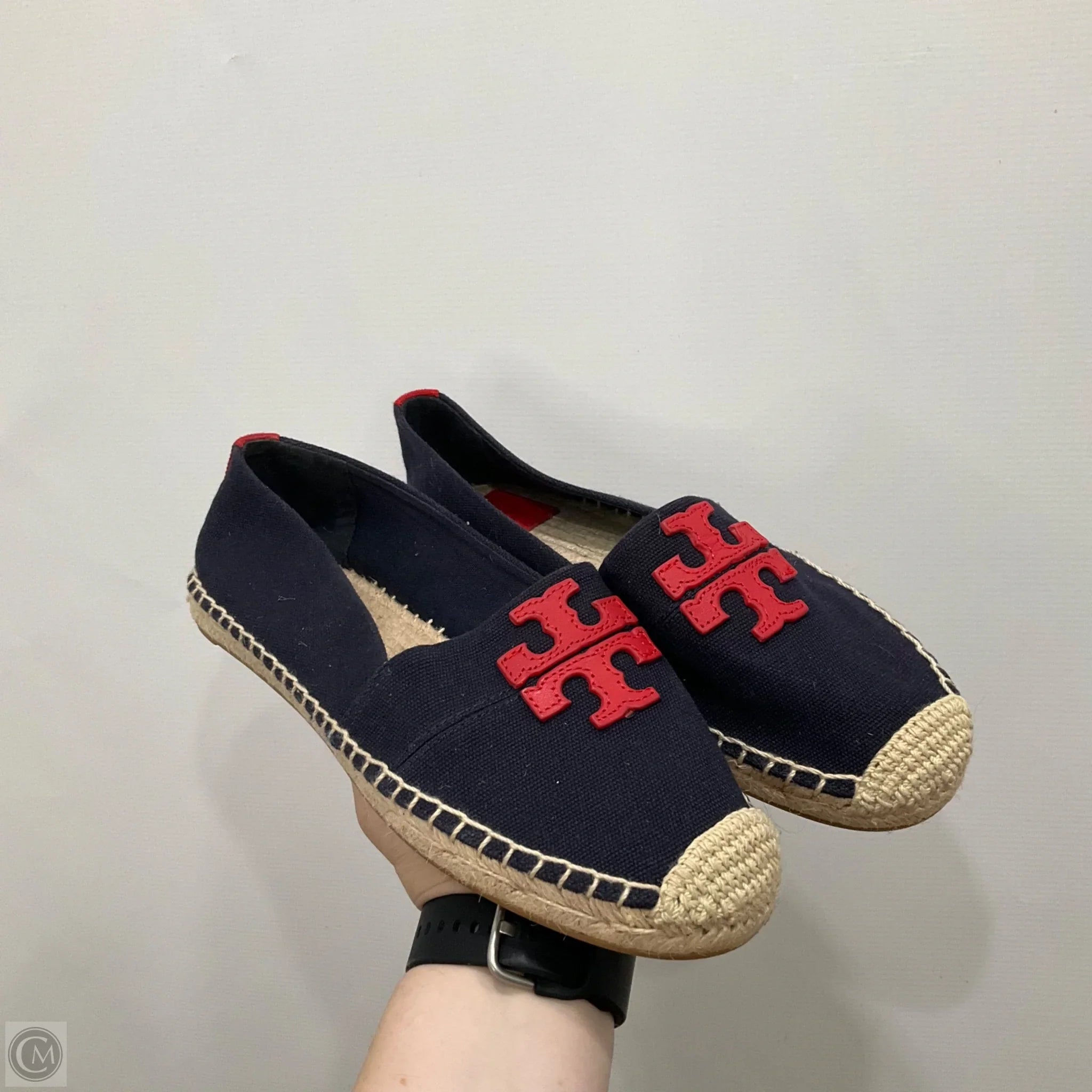 Shoes Designer By Tory Burch In Blue & Red, Size: 8、mySite、garagedoors4me