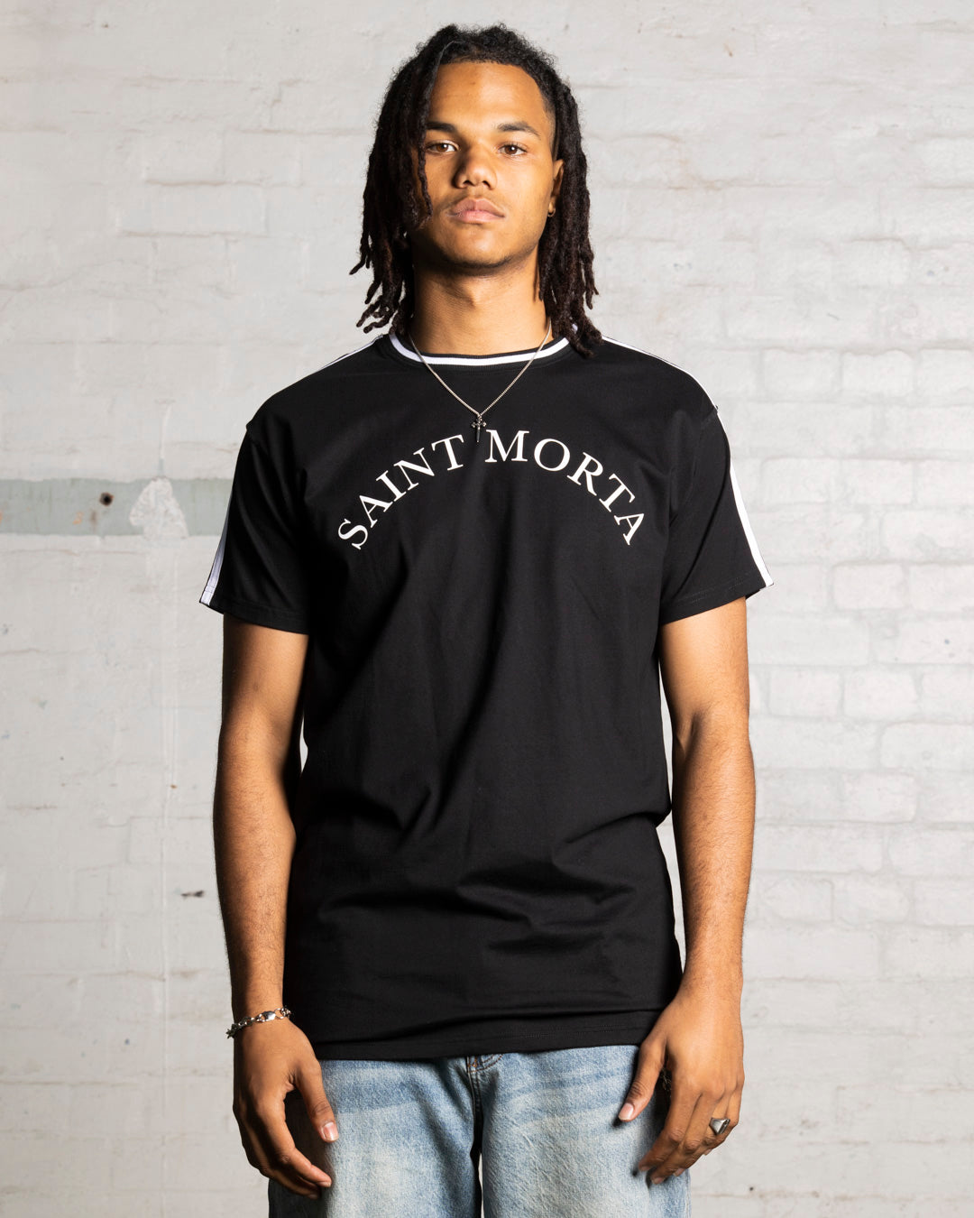 Saint Morta College Lafayette T-Shirt Black/White、mySite、zt4zffjzw