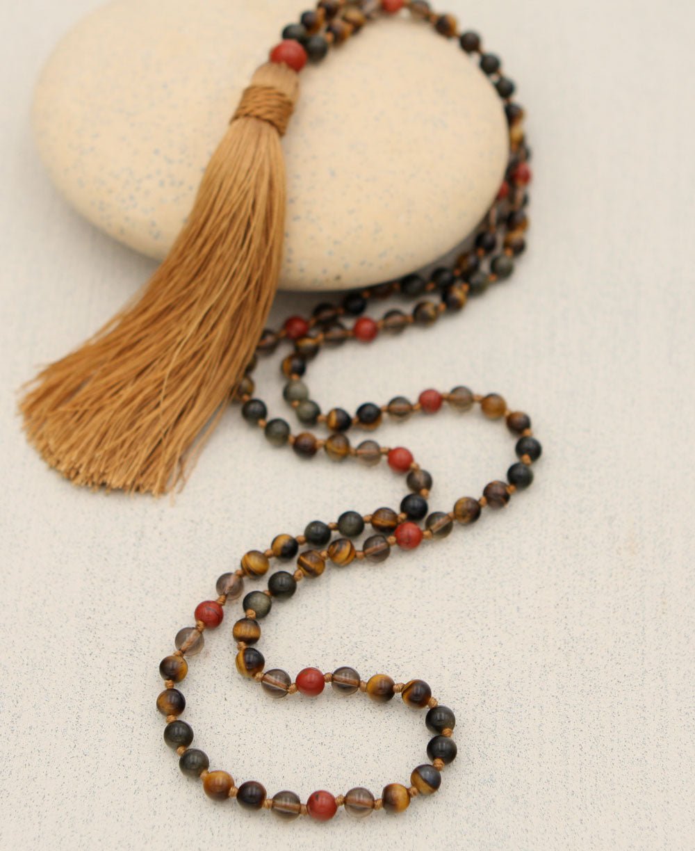 Grounded Strength Gemstone Energy Mala、mySite、topwebapps