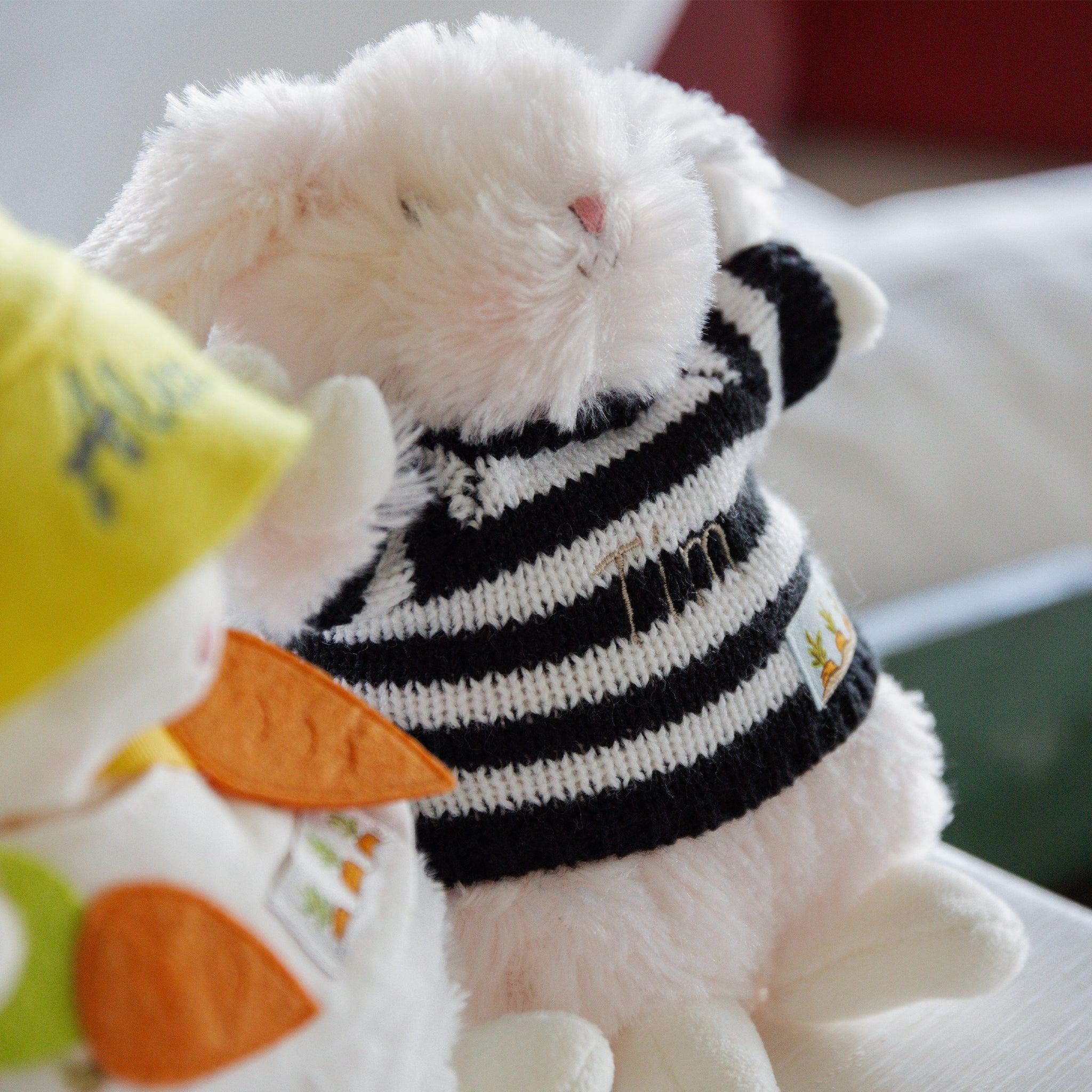 RETIRED - Kiddo's Closet Striped Sweater - Black & White、mySite、g9winljtr