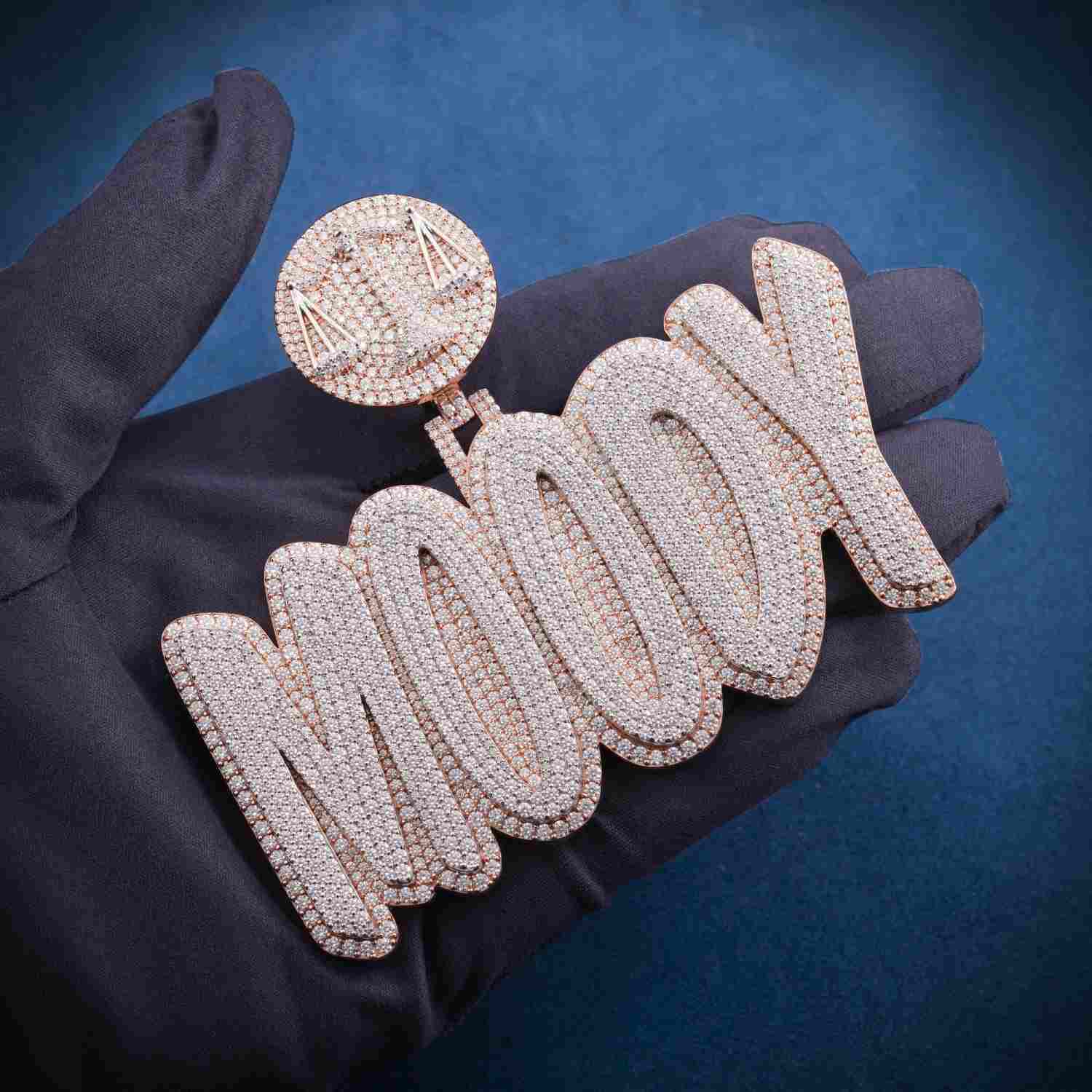 MOODY Custom Moissanite Name Pendant 14k Gold、mySite、hinf8tx79