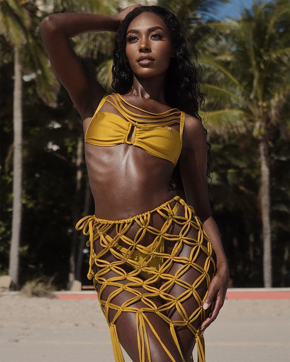  Oreillia Three-Piece Swimsuit Set、mySite、justintrudeaud