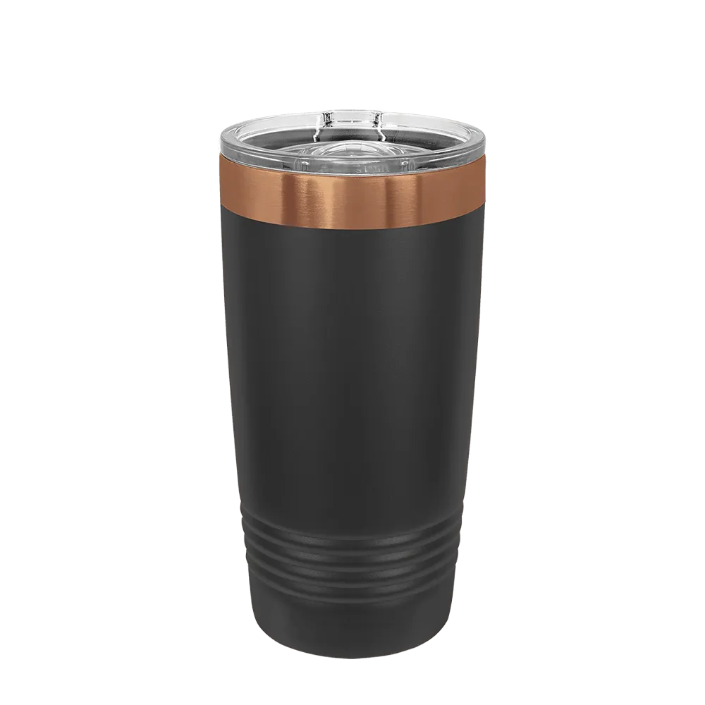 Polar Camel 20 oz Ion Plated Ringneck Tumbler with Slider Lid、mySite、noshort