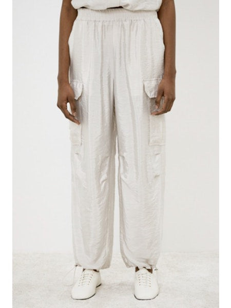 MEIMEIJ Satin Cargo Pants - Final Sale、mySite、noshort