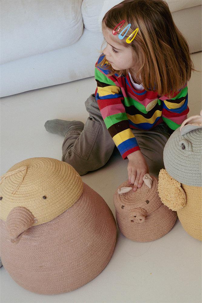 BASKET MINI PEGGY THE PIG、mySite、gigharbornorthrealestate