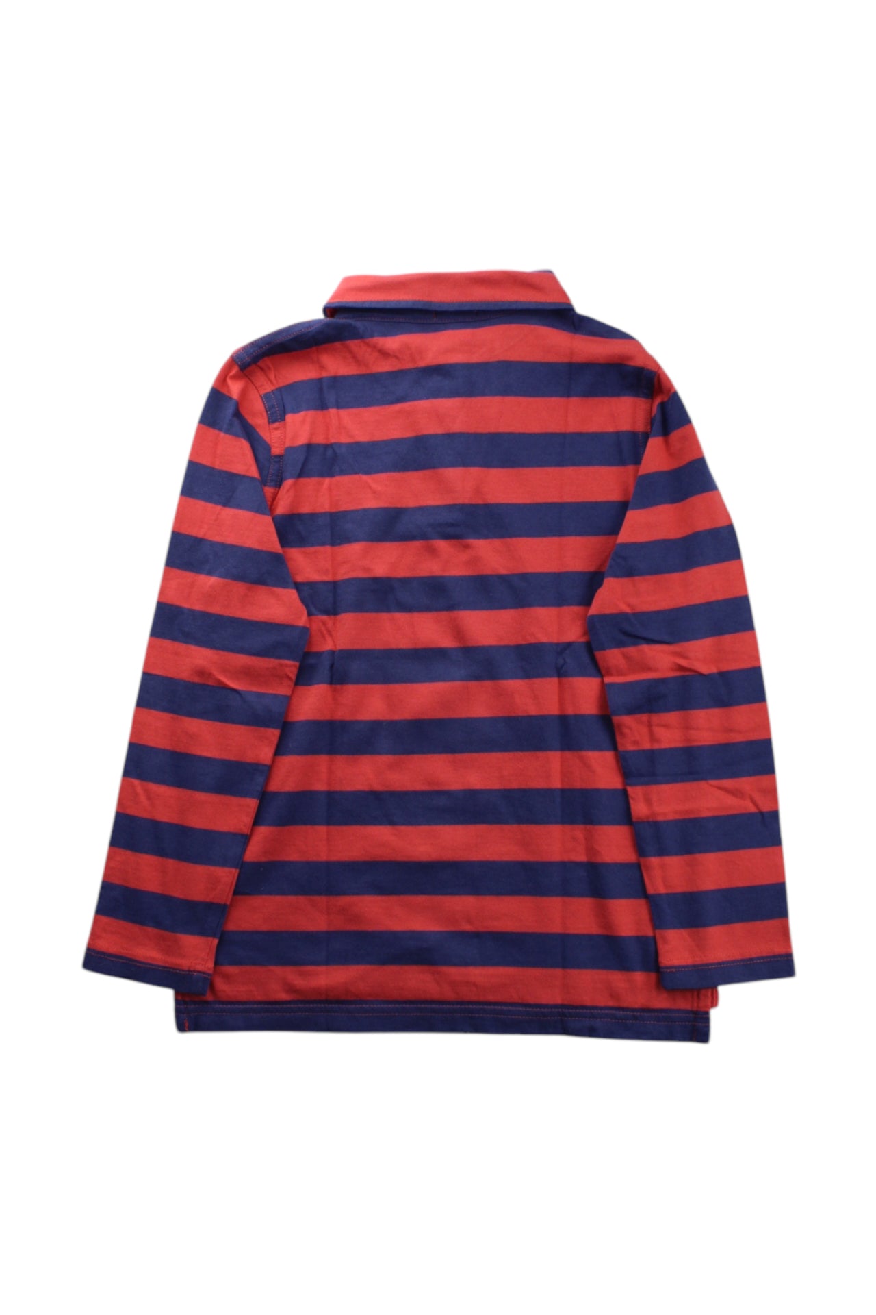 Crewcuts Striped Long Sleeve Polo Shirt 4T-5T、mySite、g9winljtr