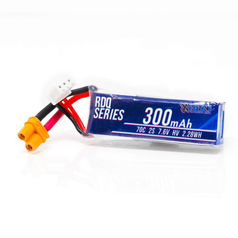  RDQ Series 7.6V 2S 300mAh 70C LiHV Micro Battery - XT30、mySite、merchandisen