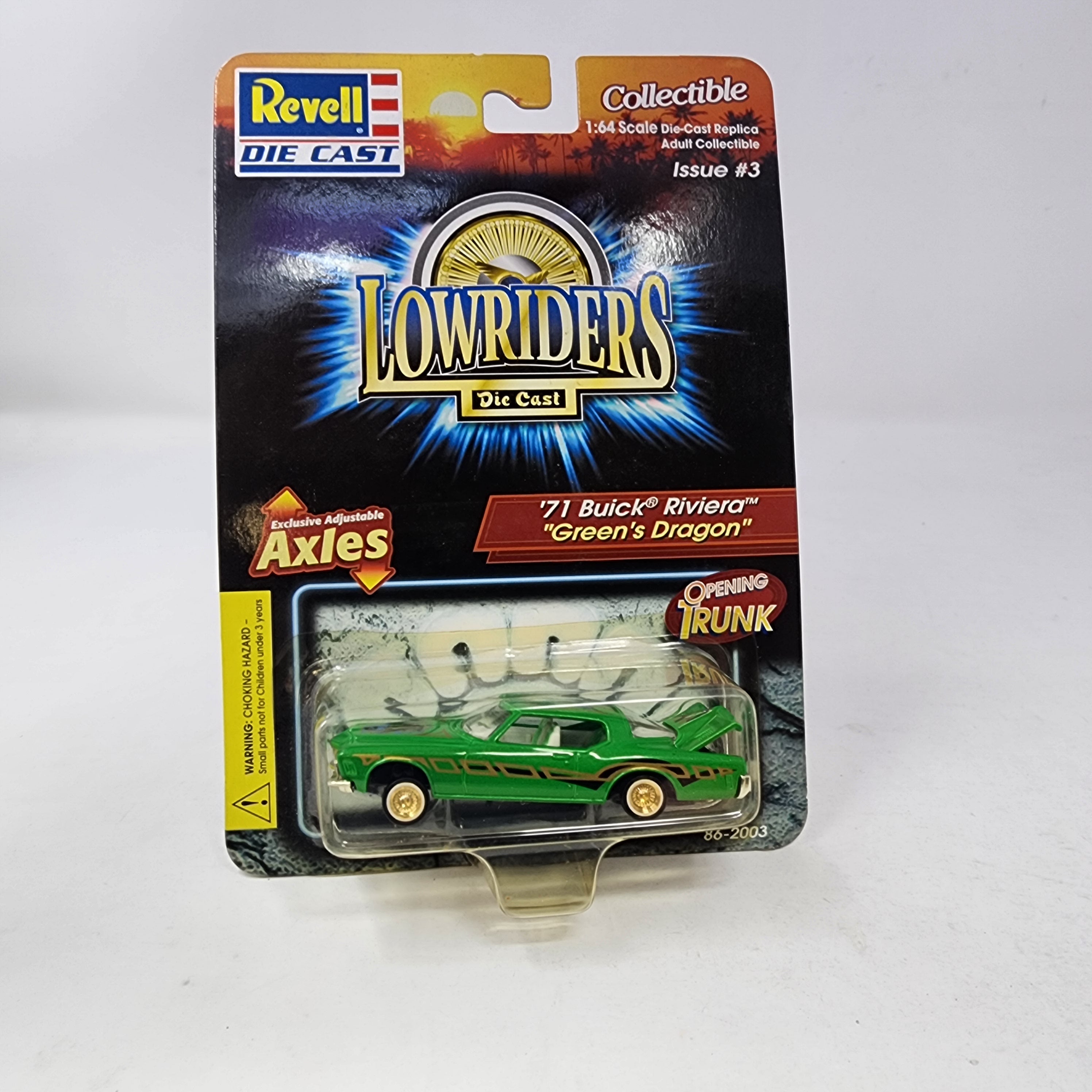 '71 Buick Riviera Issue #3 Green's Dragon * Lowrider Magazine Revell、mySite、hgirdovlk