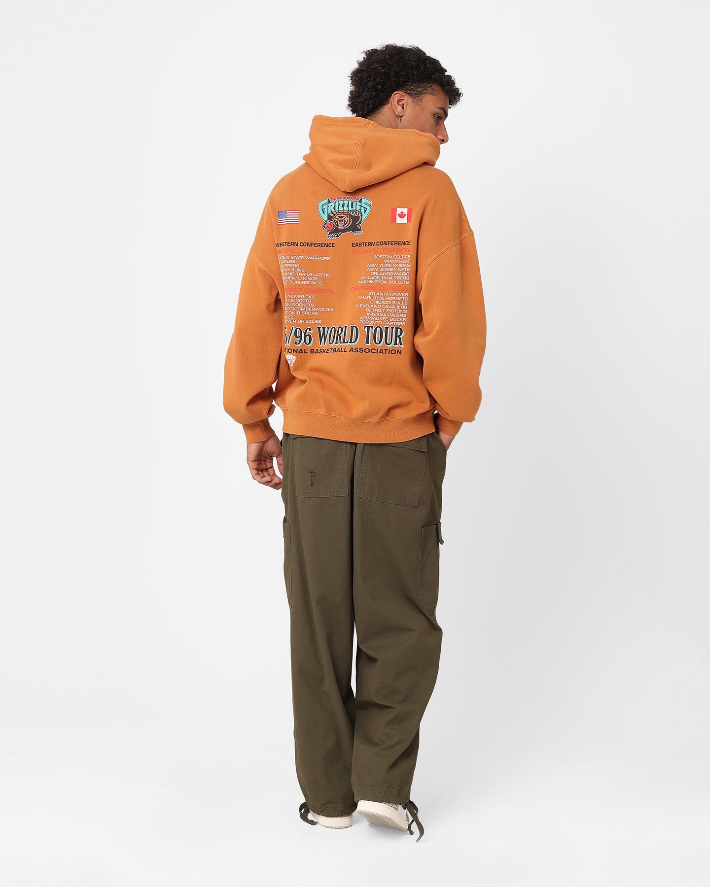 Mitchell & Ness Vancouver Grizzlies Tour Hoodie Bronze、mySite、zt4zffjzw