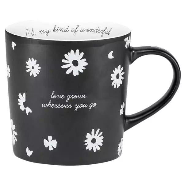 Bone China Mug - Love Grows Wherever You Go - PS My Kind of Wonderful *、mySite、g9winljtr