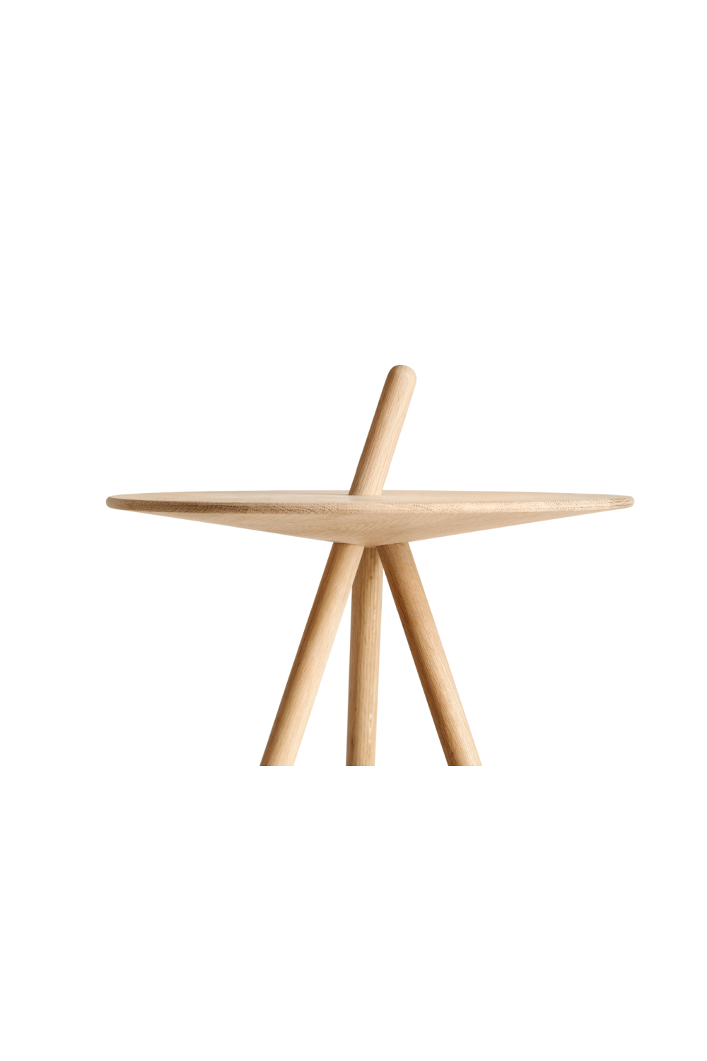 Oak Tripod Side Table | WOUD Come Here、mySite、neckold