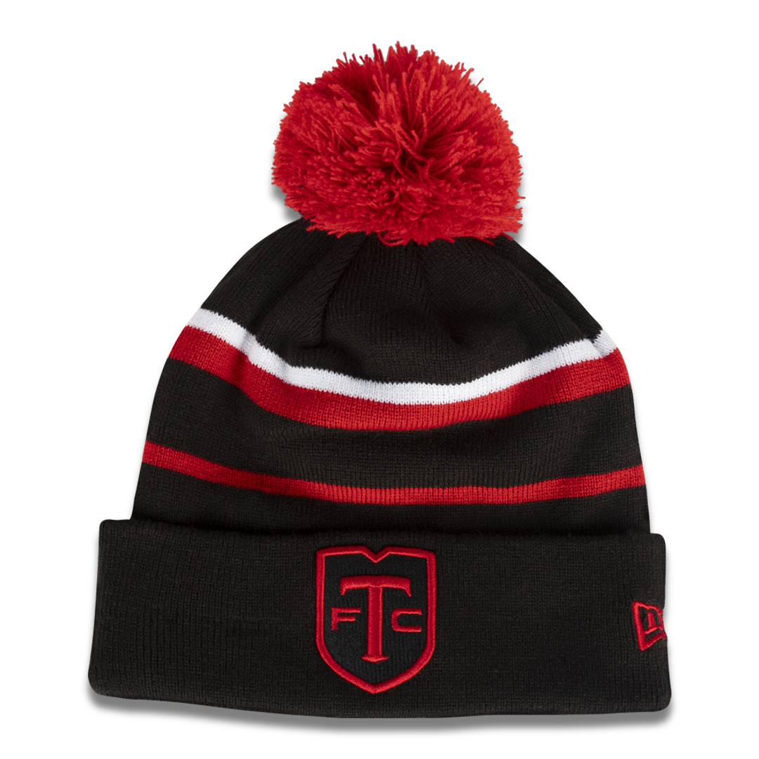 Youth FTC Knit Cuffed Pom Toque