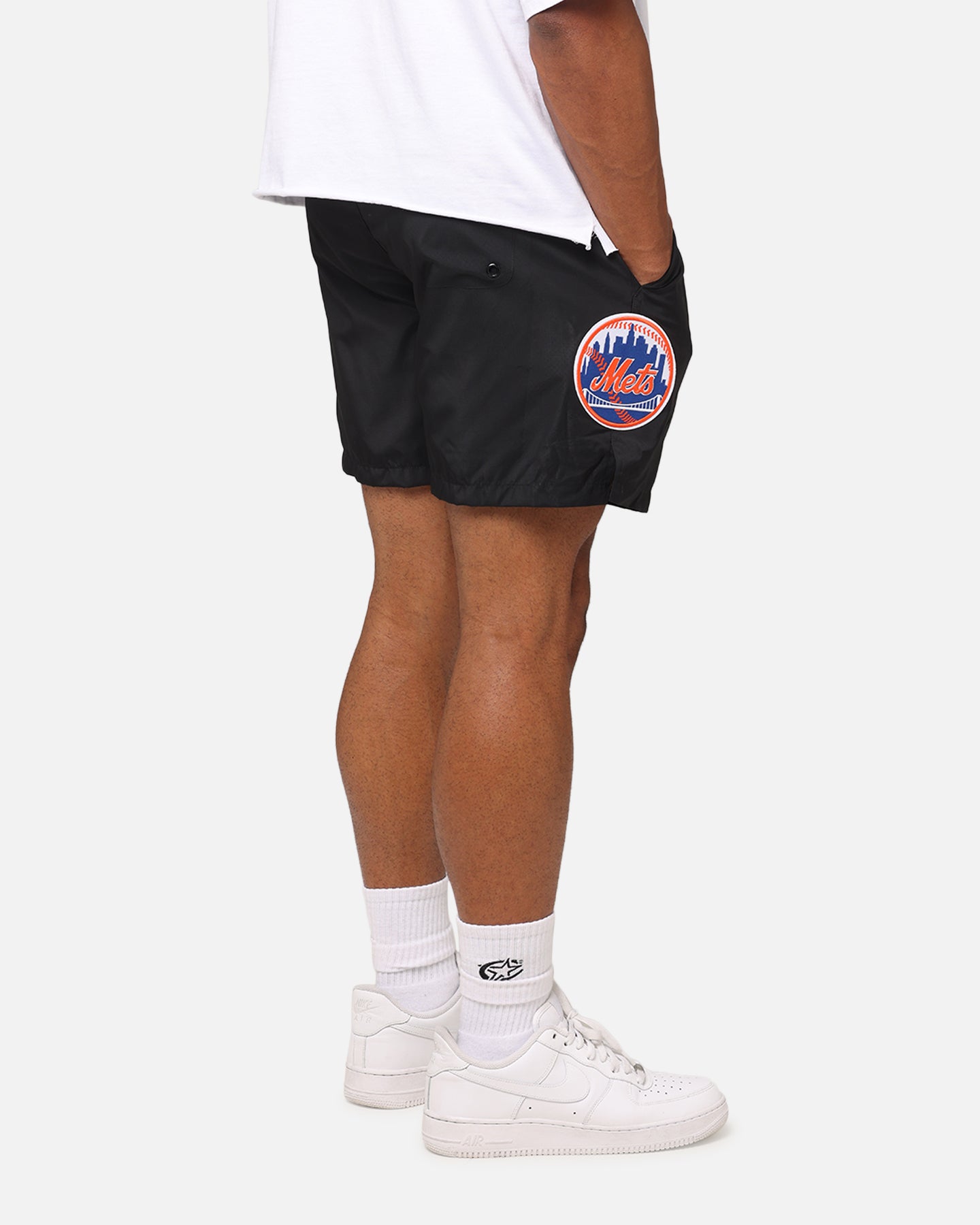 Pro Standard New York Mets Classic Woven Shorts Black、mySite、zt4zffjzw
