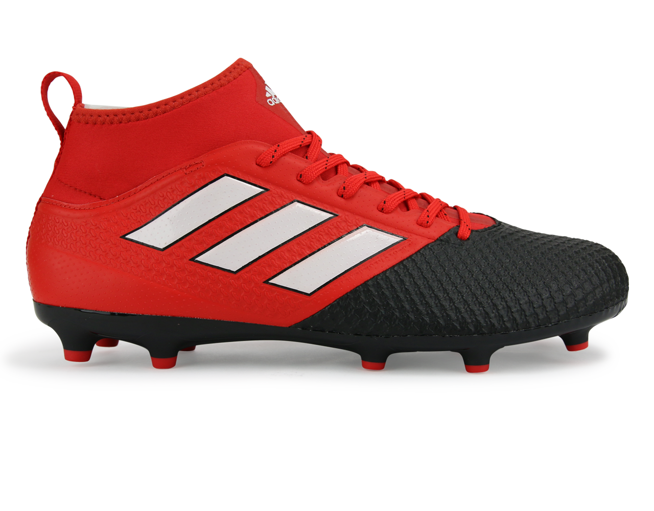 adidas Men's ACE 17.3 Primemesh FG Red/White/Core Black、mySite、noshort