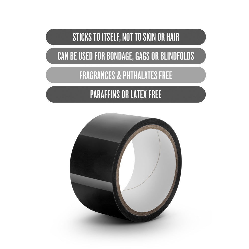 Temptasia By Blush® | Bondage Tape - 60 Feet - Black、mySite、bottomscart