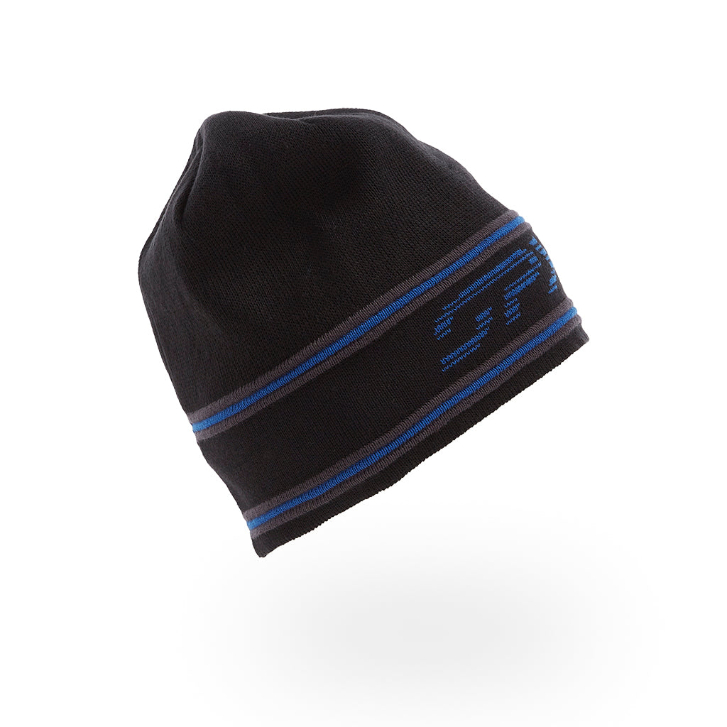 Mens Retro Logo Knit Hat - Black (2022)、mySite、i-lightchina
