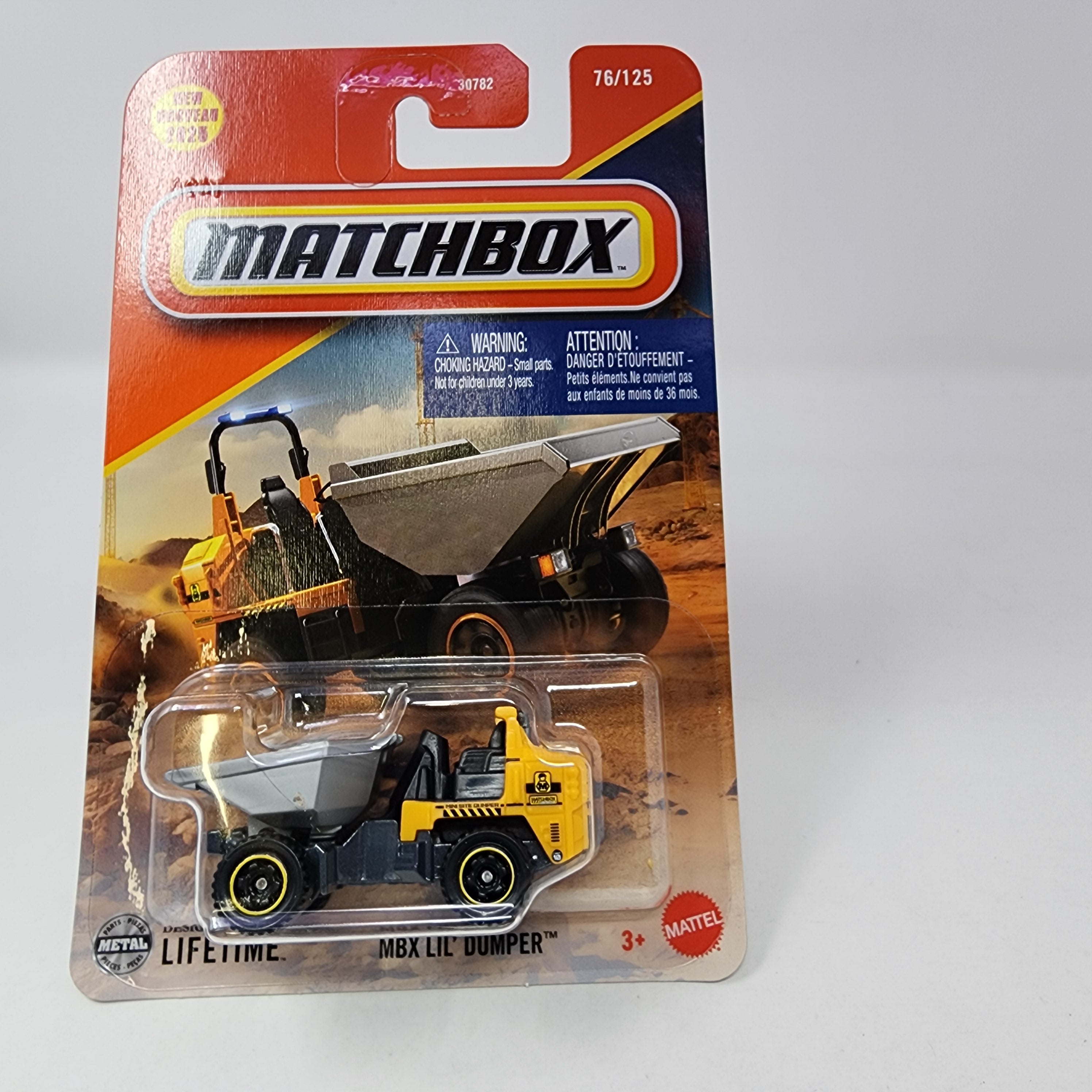 LIL Dumper #76 * Yellow * 2025 Matchbox Basic Case C、mySite、hgirdovlk