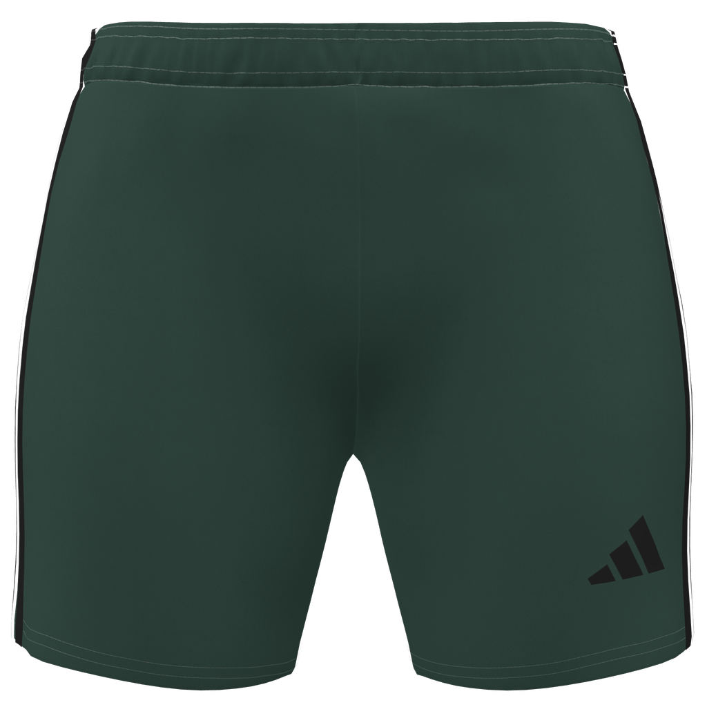 adidas Women Custom Graphic 25 Short Castro Valley SC - Green、mySite、noshort