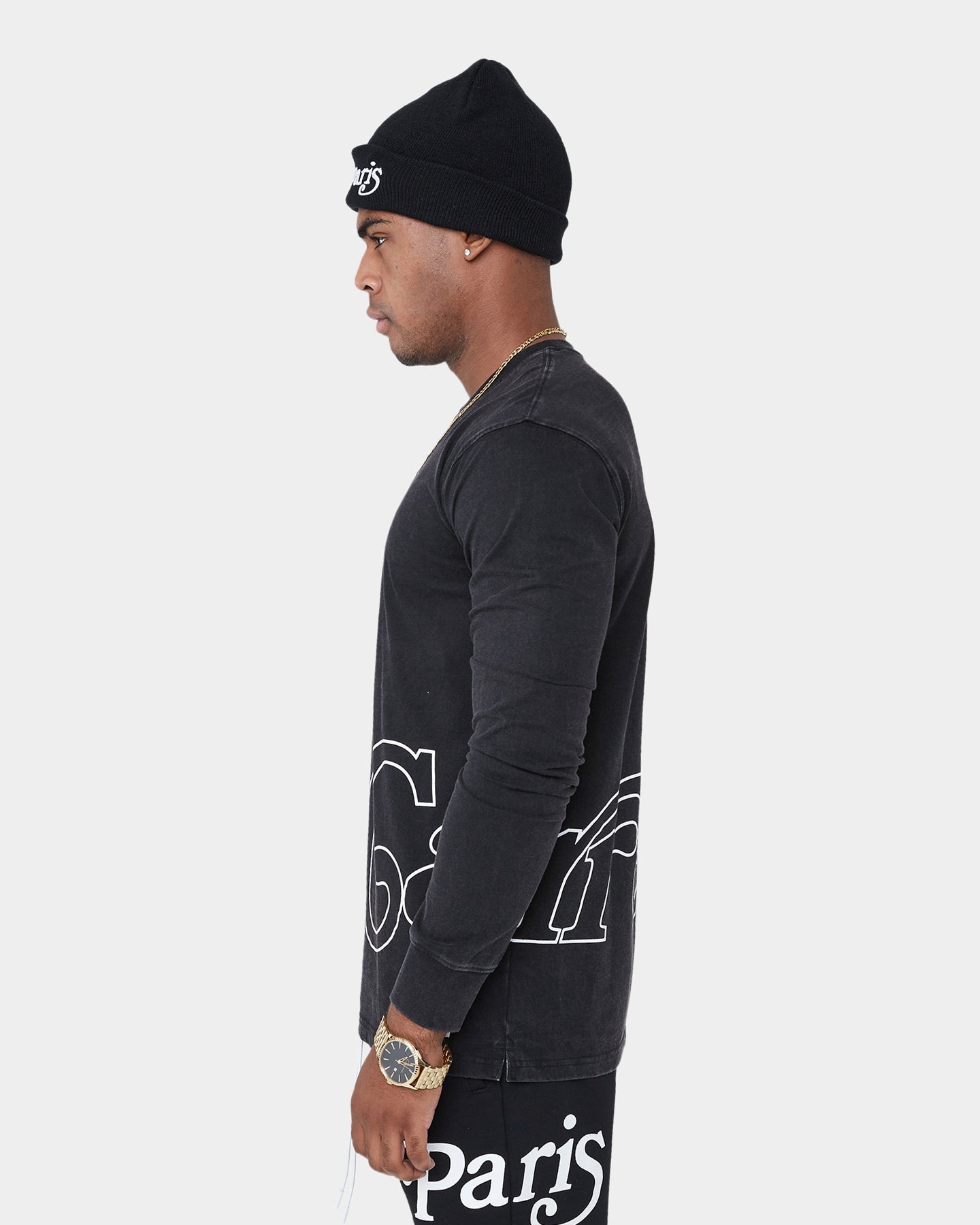 Carré Volle Classique Long Sleeve T-Shirt Washed Black、mySite、zt4zffjzw