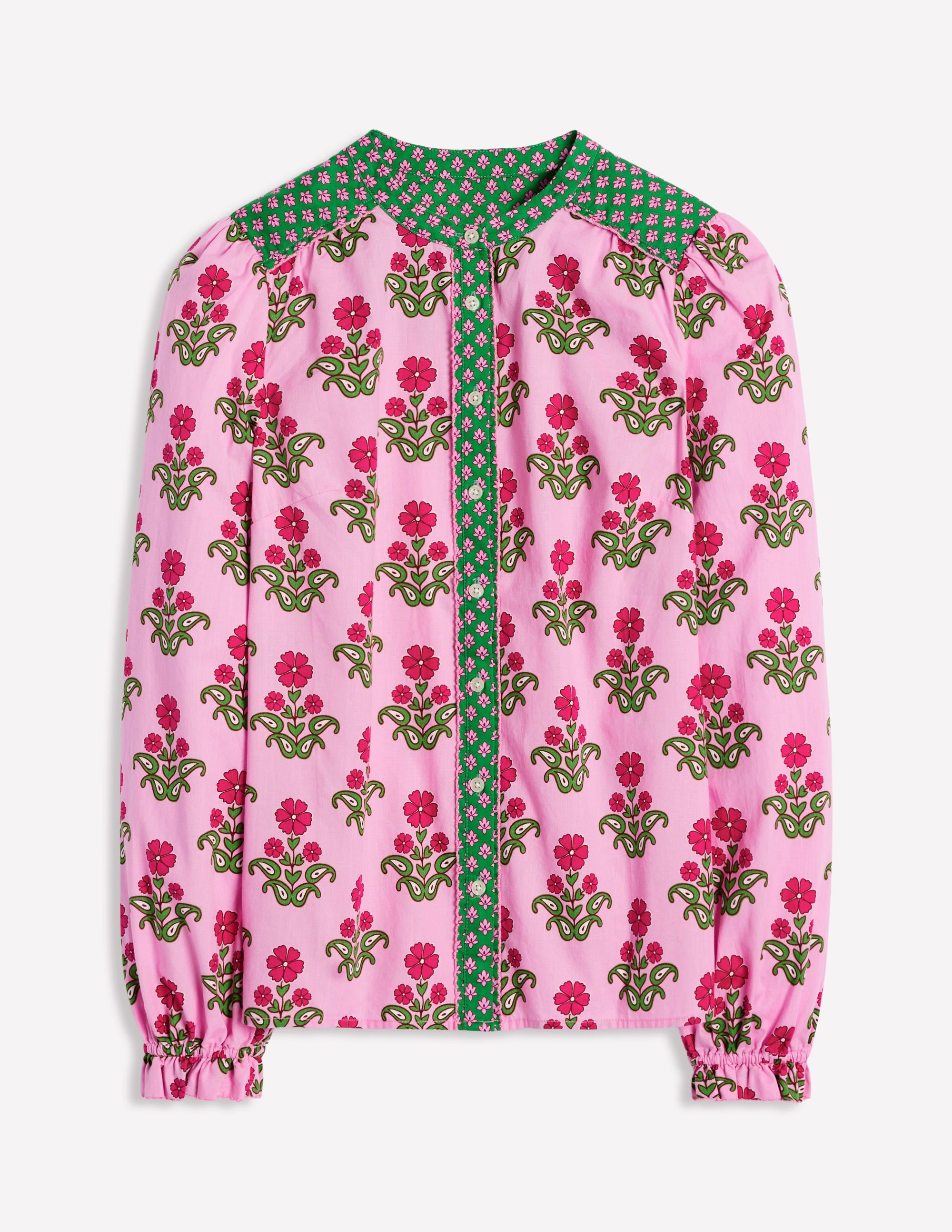  Arabella Cotton Blouse-Meadowsweet Pink, Pansy Stamp、mySite、ashleygrahame