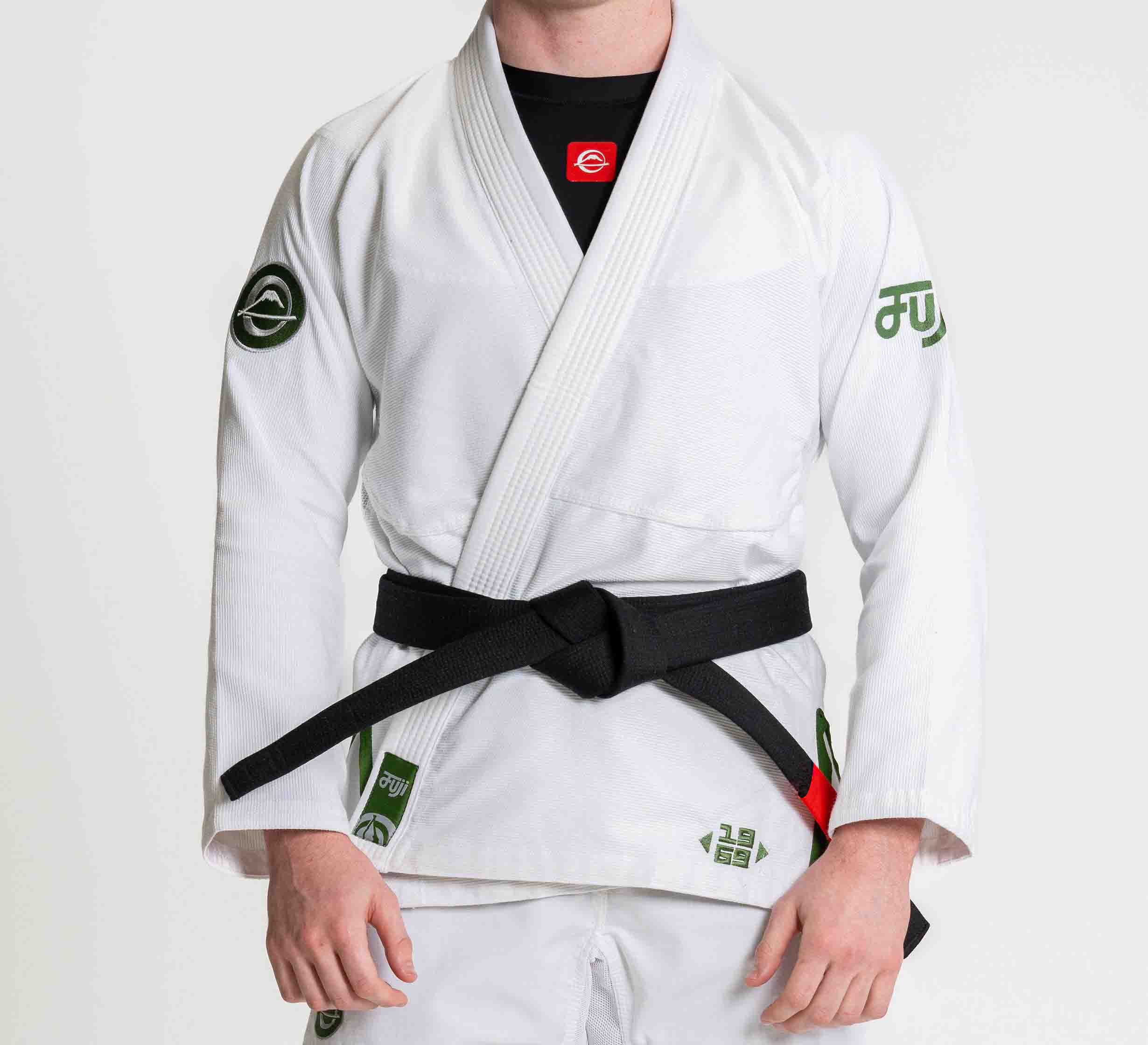 Flow-Tech BJJ Gi White/Green、mySite、gigharbornorthrealestate
