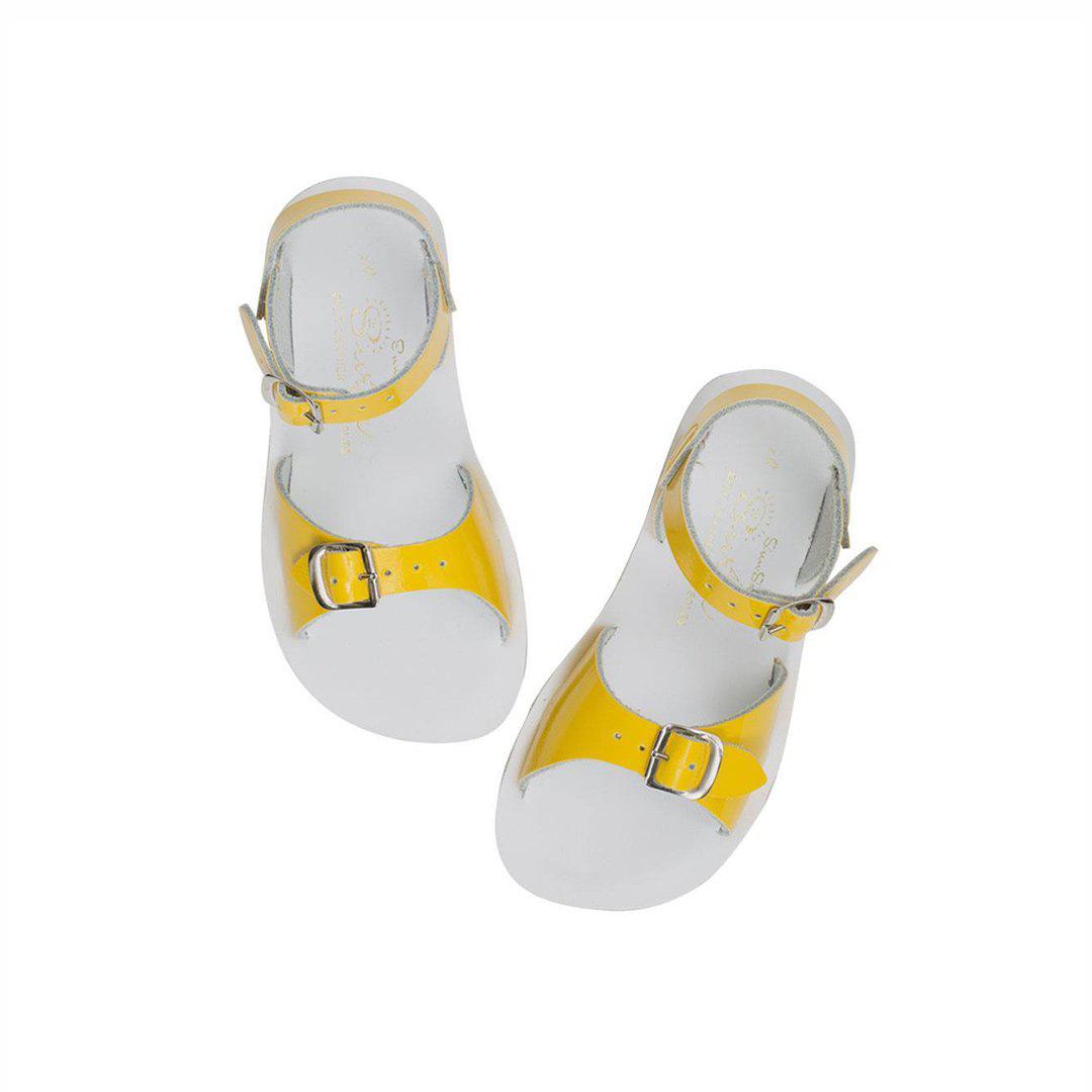  Salt-Water Sun-San Kid's Sandals - Surfer - Shiny Yellow、mySite、merchandisen