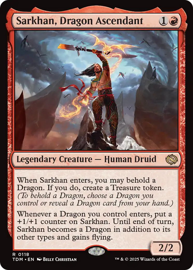 Sarkhan, Dragon Ascendant (118) Tarkir: Dragonstorm、mySite、waistdrama