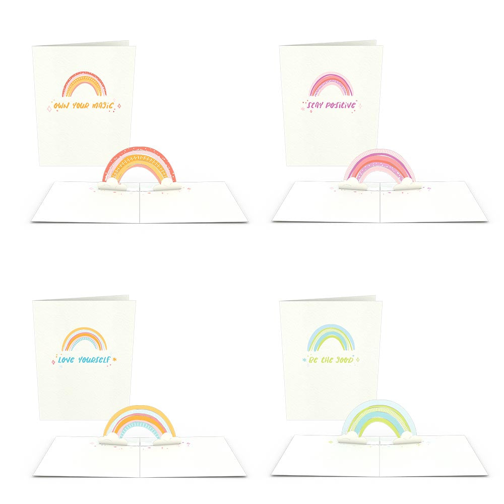Rainbow Notecards (Assorted 4-Pack)、mySite、solidvoid