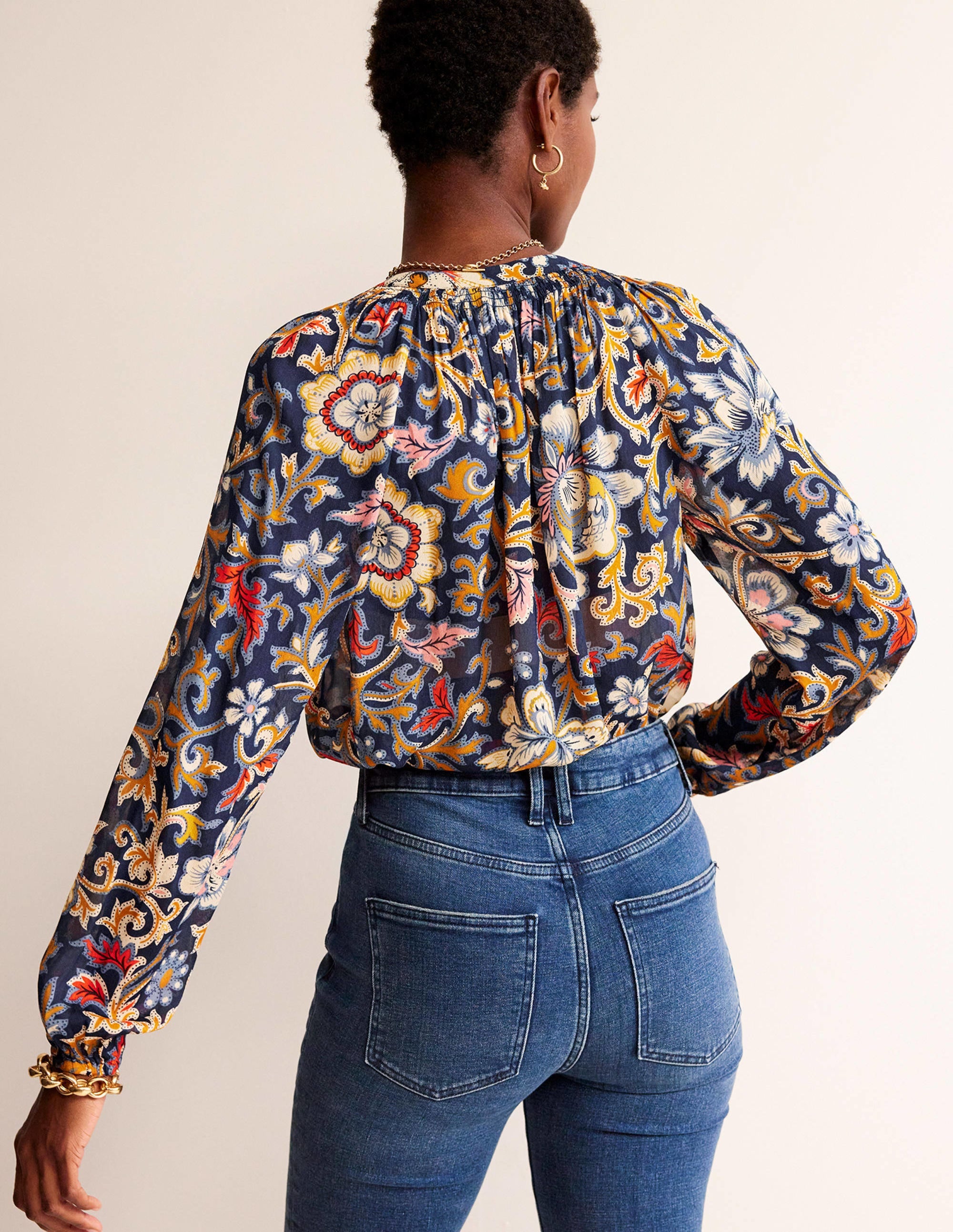  Grace Top-Multi, Botanical Lawn、mySite、ashleygrahame