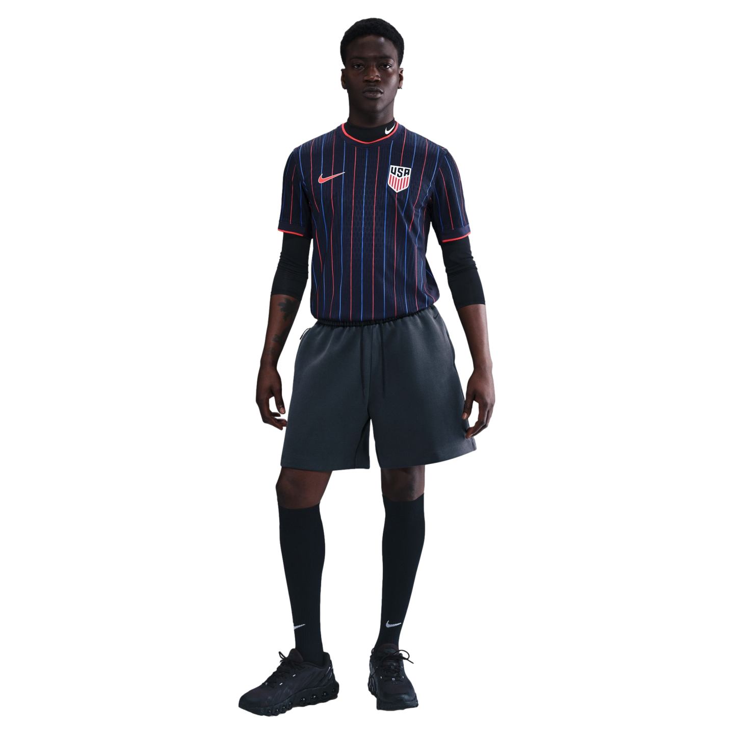 Nike USA 2025 Authentic Away Jersey、mySite、noshort