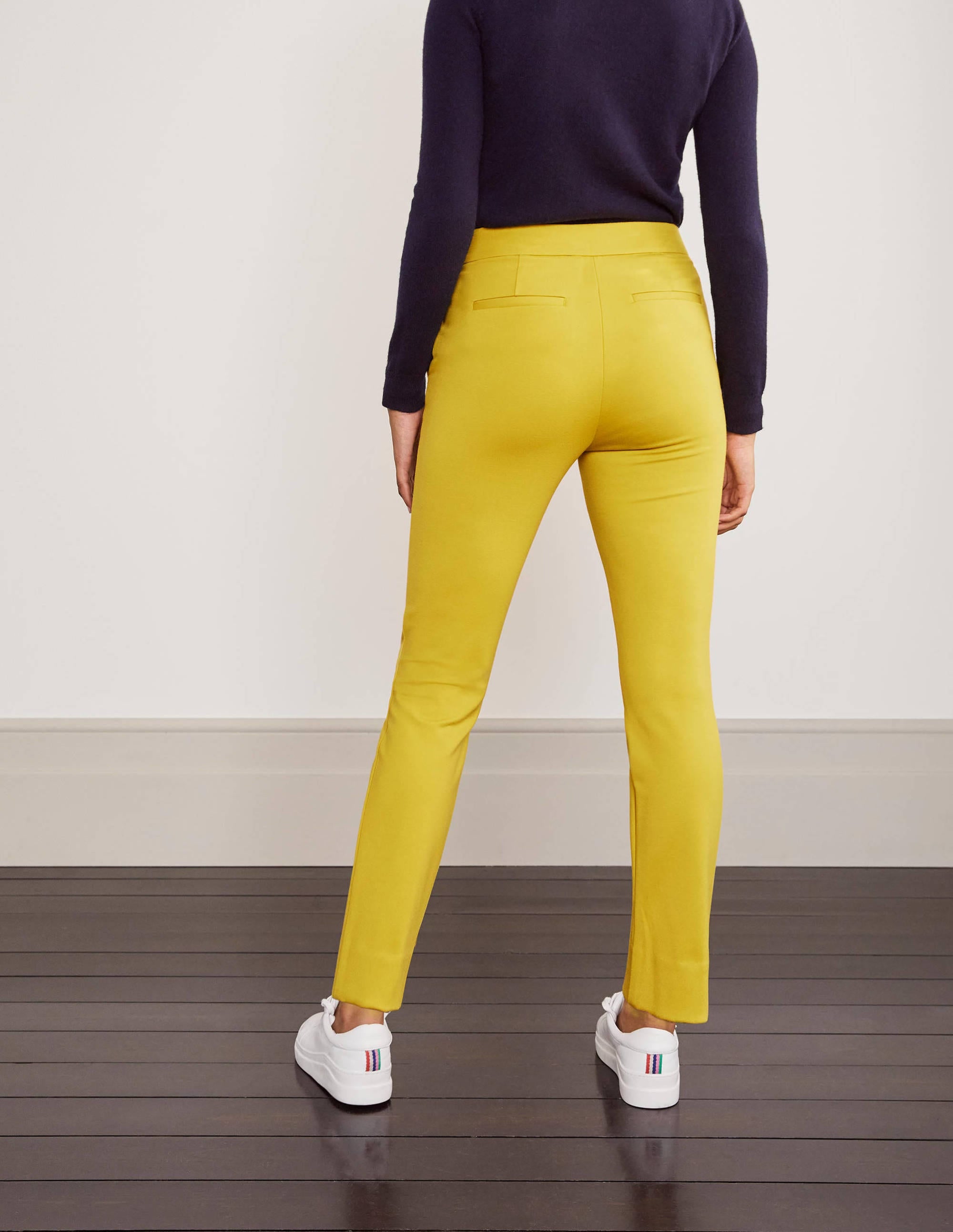  Hampshire 7/8 Ponte Trousers-Chartreuse、mySite、ashleygrahame