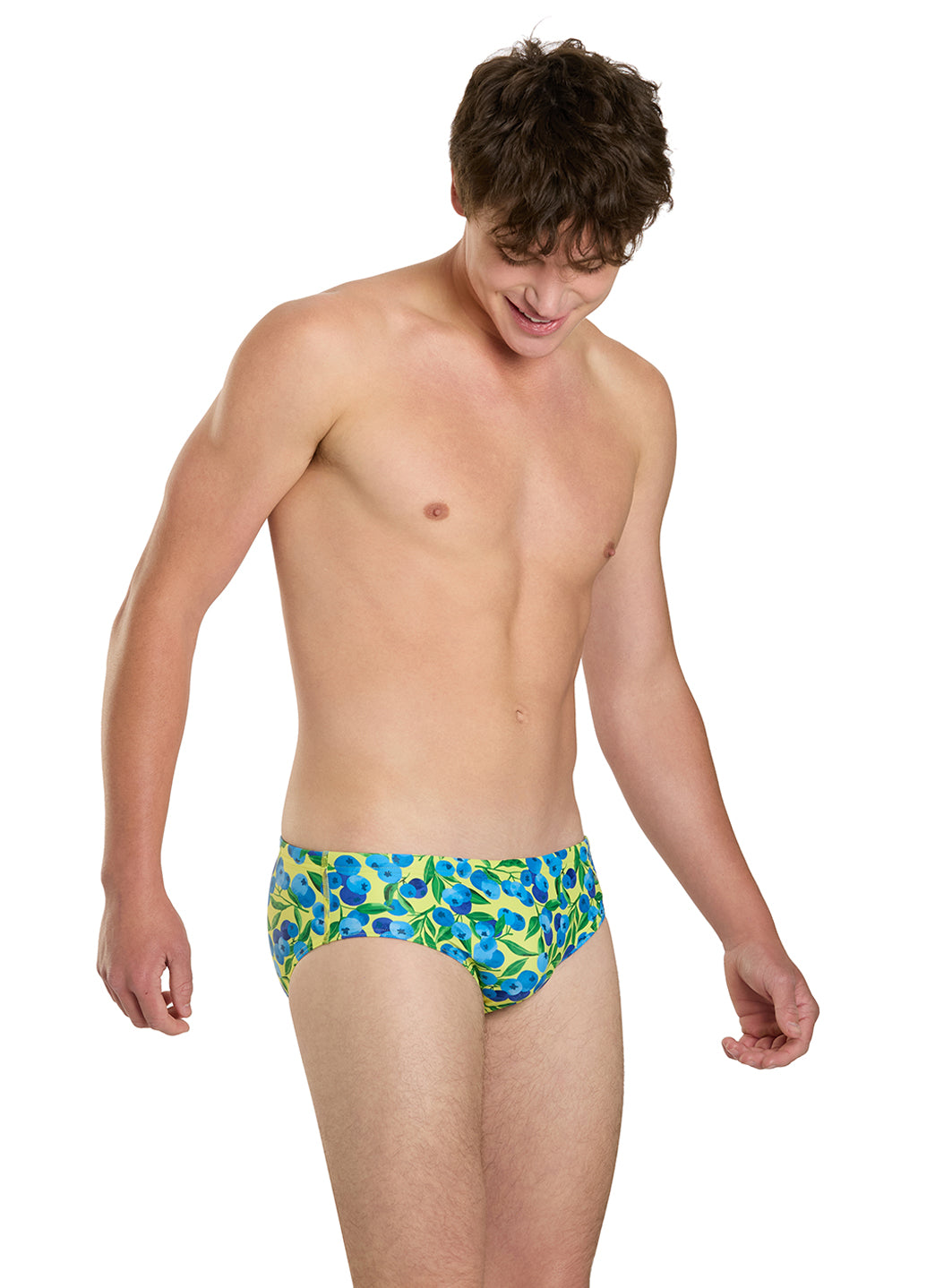 Sporti Blueberry Breeze Brief Swimsuit (26-40)、mySite、noshort