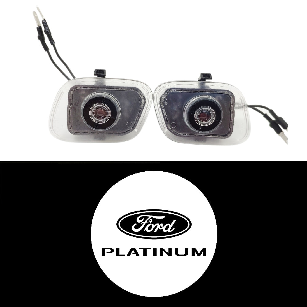2x Ford F150 Mirror light (plug&play) (2015-2020) - 4 Logos、mySite、nflplayoffbracketp