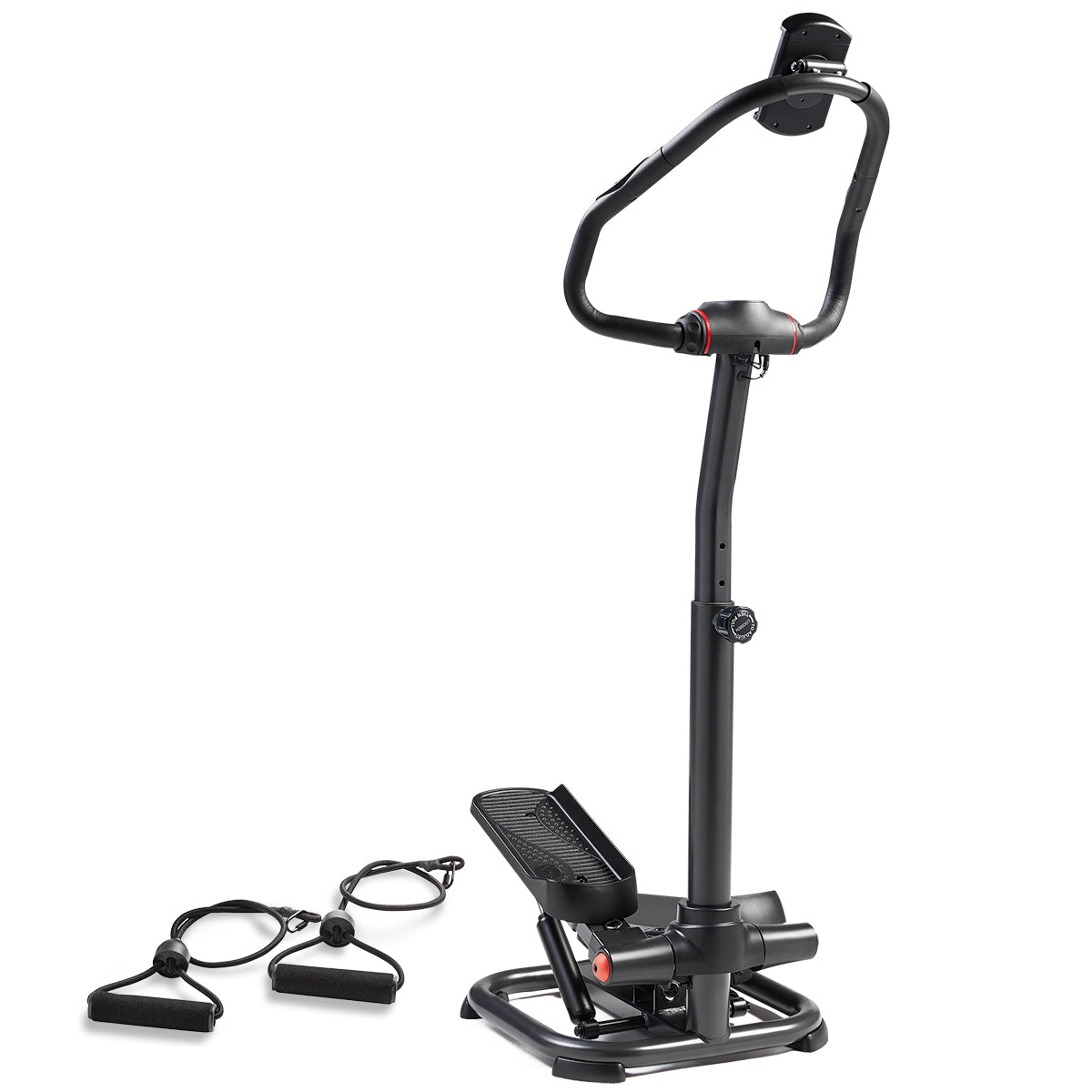  Smart Heavy Duty Power Stepper with Handlebar and Resistance Bands、mySite、ghnorth