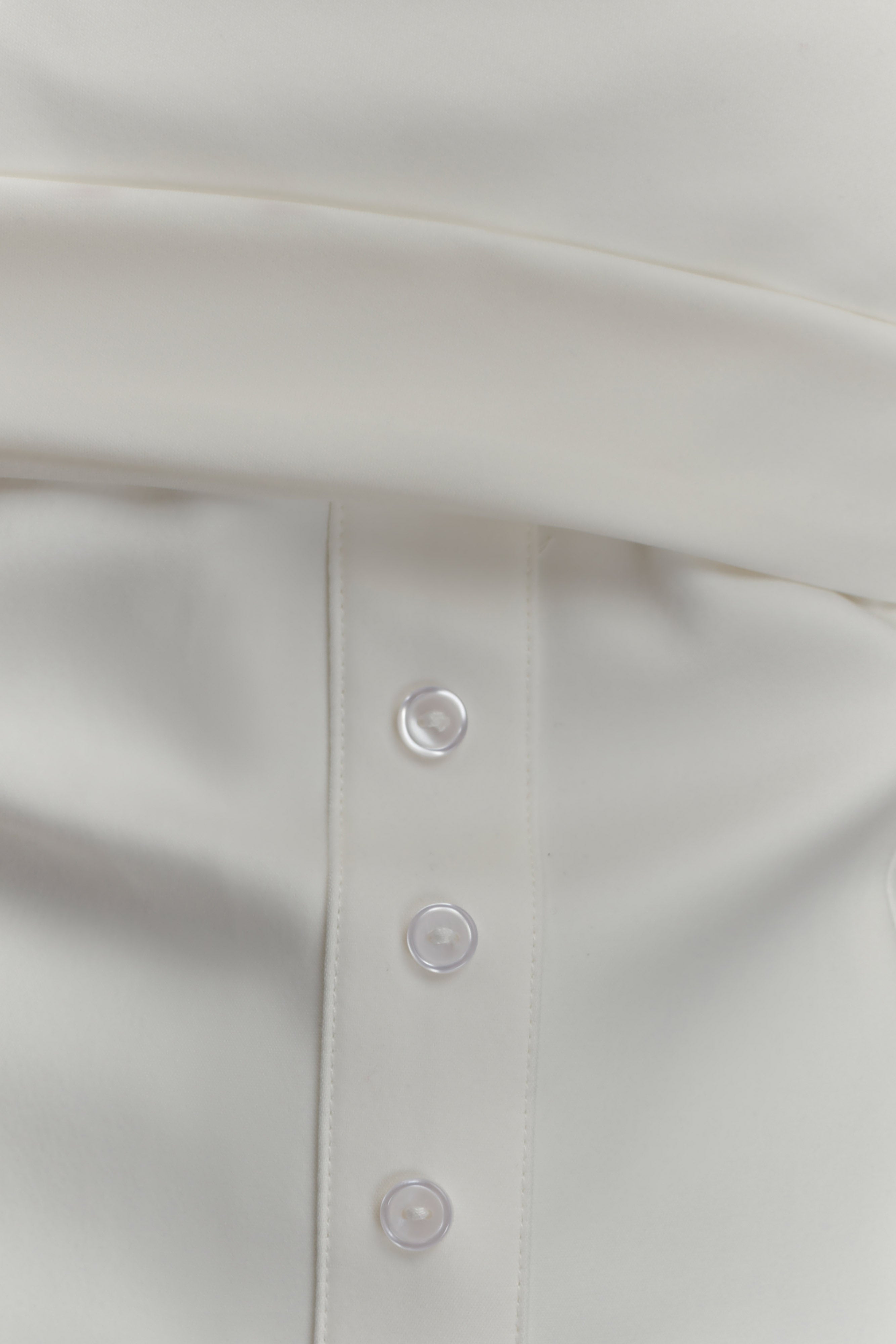 Zillah Strapless Cotton Top - White、mySite、solidvoid