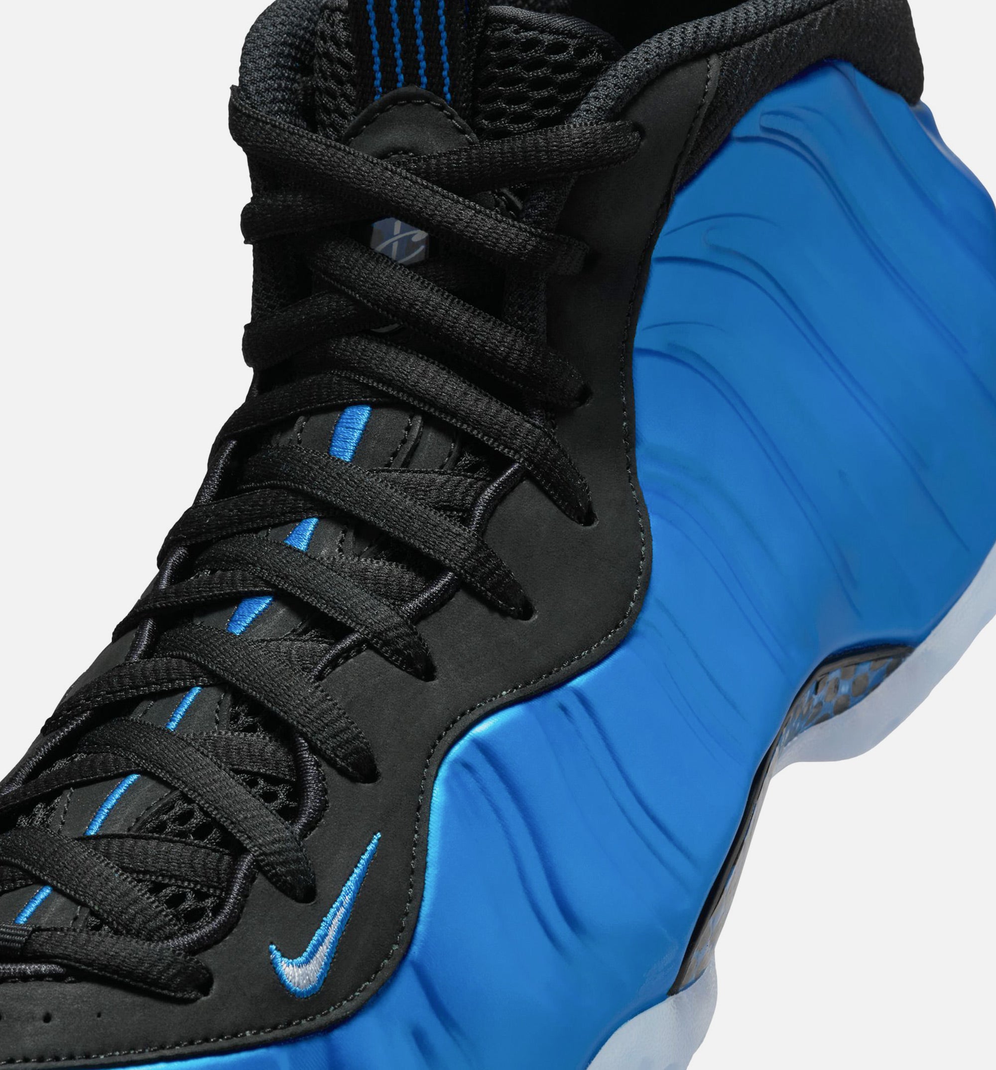 Air Foamposite International Blue Mens Lifestyle Shoe - Neon Royal/White/Black/Clear Free Shipping、mySite、dreamappss