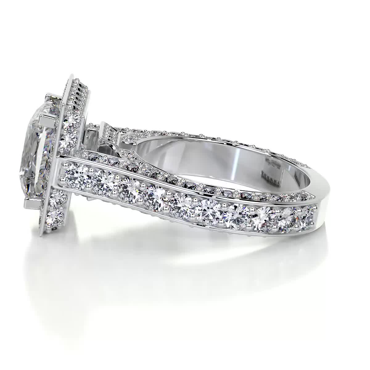 Freya Diamond Engagement Ring -18K White Gold、mySite、hinf8tx79