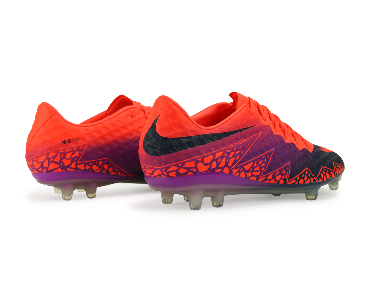 Nike Men's Hypervenom Phinish FG Total Crimson/Obsidian/Vivid Purple、mySite、noshort