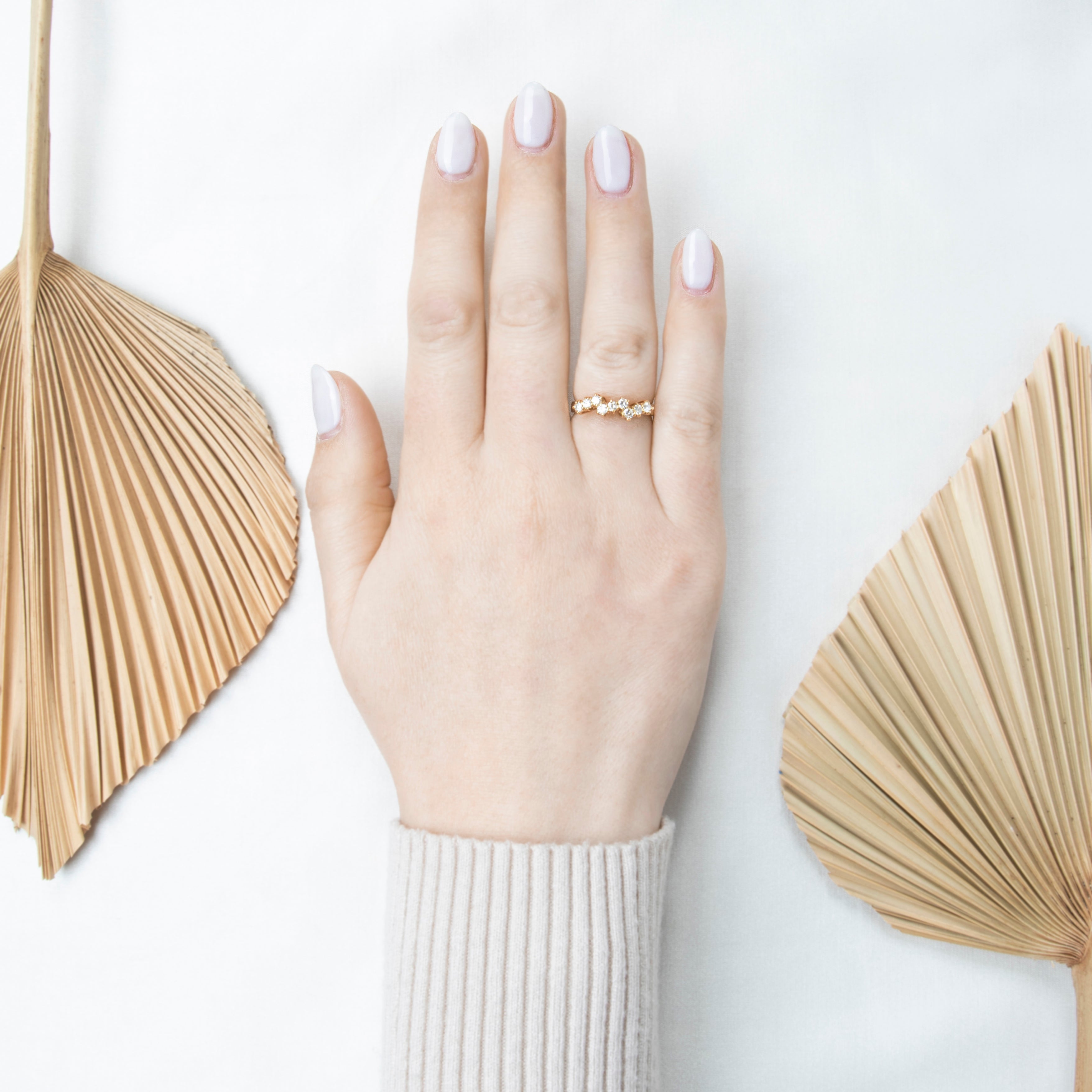 Vintage 18k Yellow Gold .315cttw Diamond Array Of Light Ring 6.75、mySite、hinf8tx79