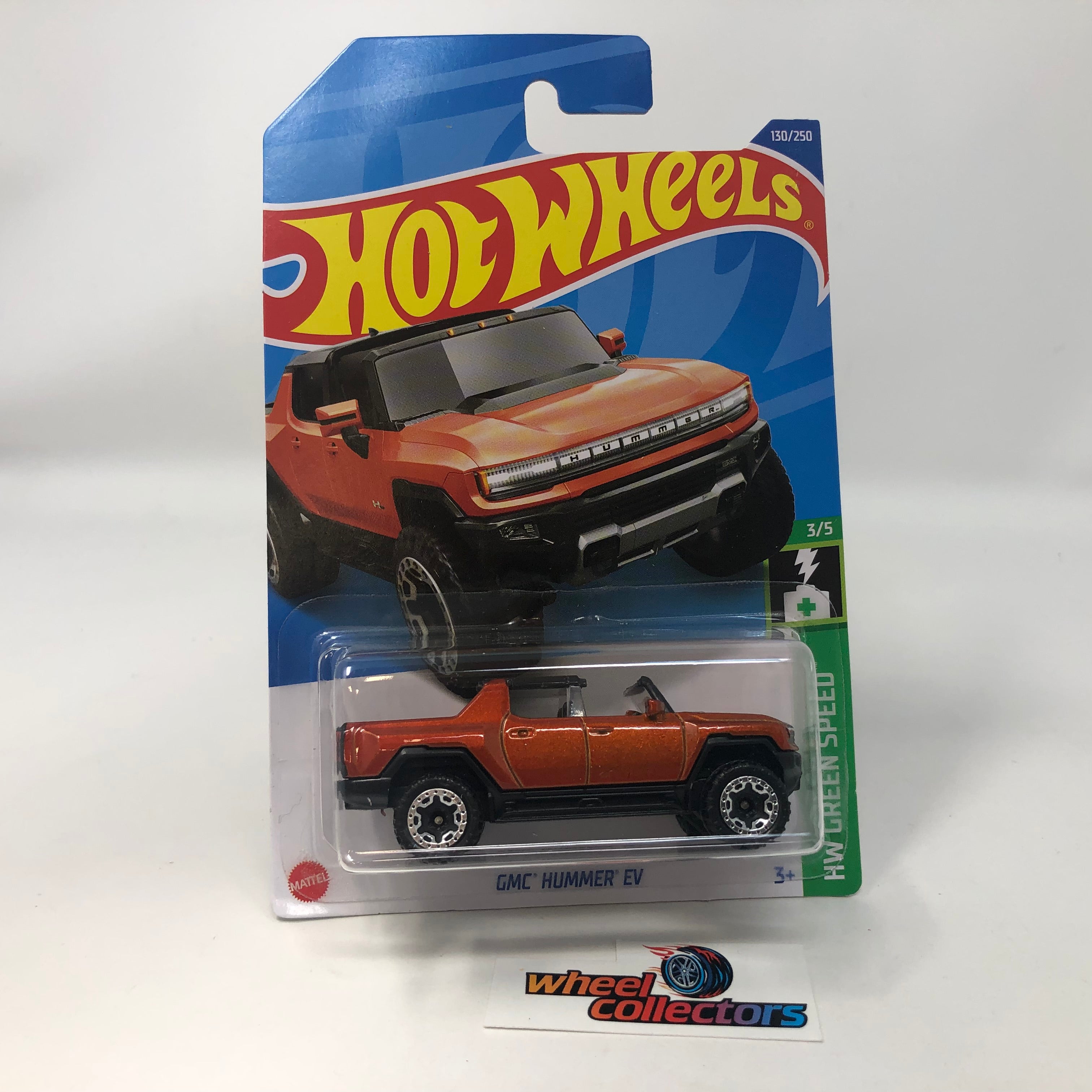 GMC Hummer EV #130 * Burnt Orange * 2022 Hot Wheels International Case N、mySite、hgirdovlk