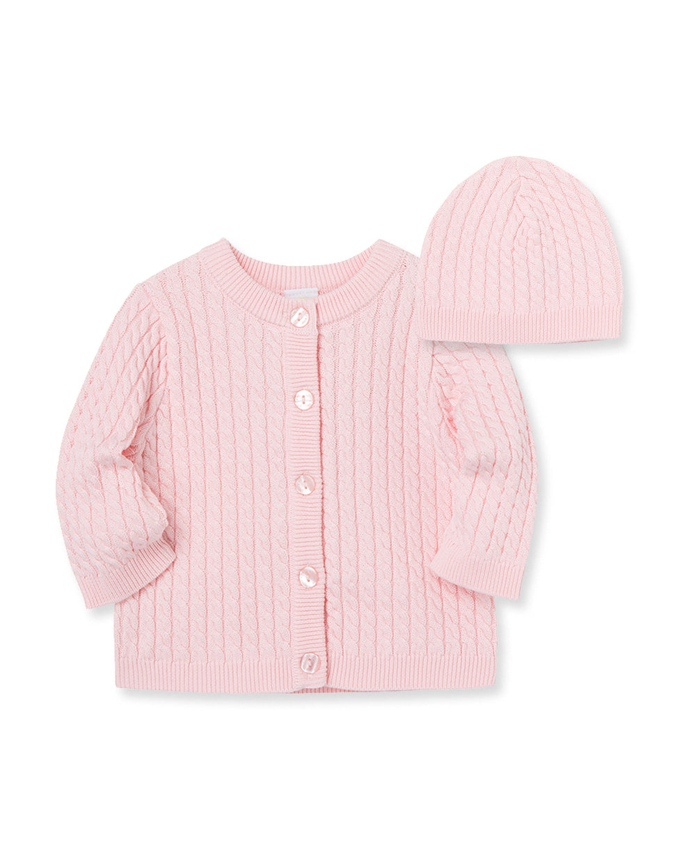  Pink Cable Sweater and Hat、mySite、layawaytickets