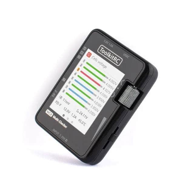  ToolkitRC MC8 Multi-Functional 2-8S Battery Checker、mySite、merchandisen