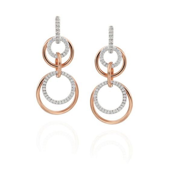 Gumuchian Moon Phase Convertible 18kt gold and diamond Earrings、mySite、hinf8tx79