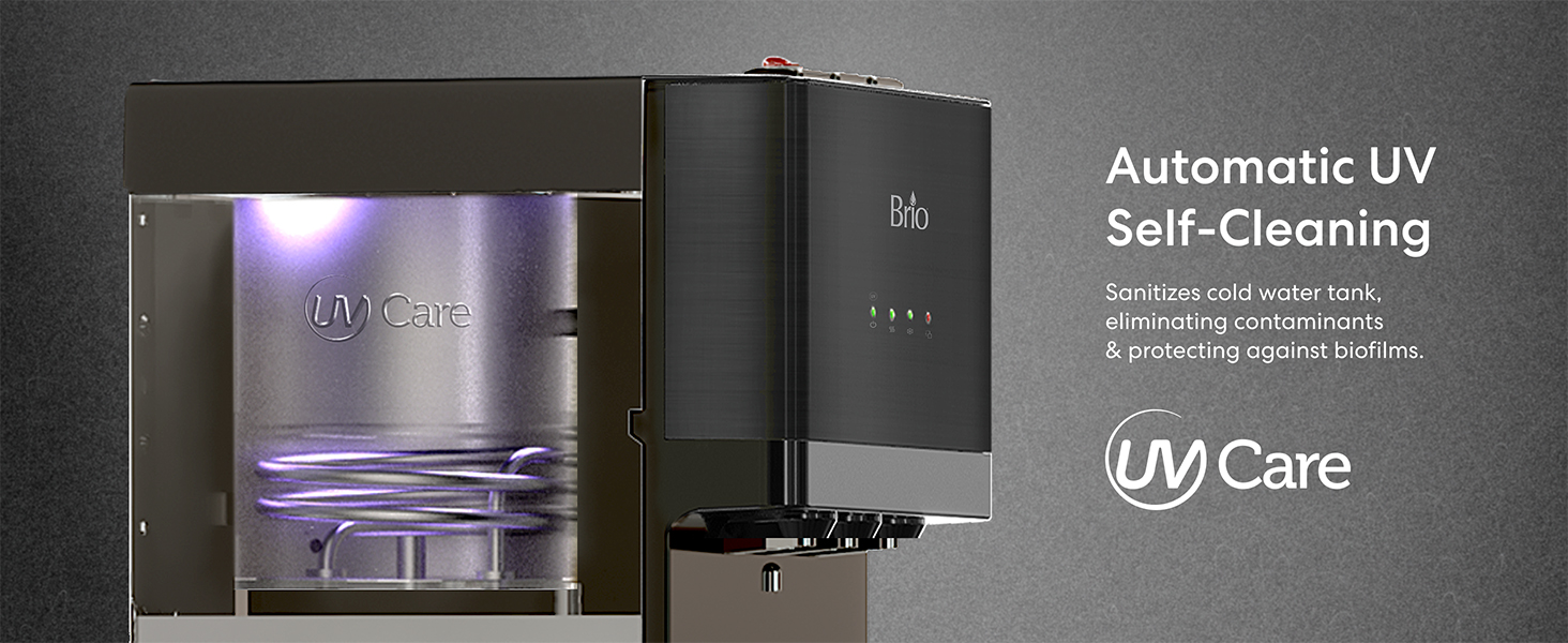 Automatic UV Self-Cleaning