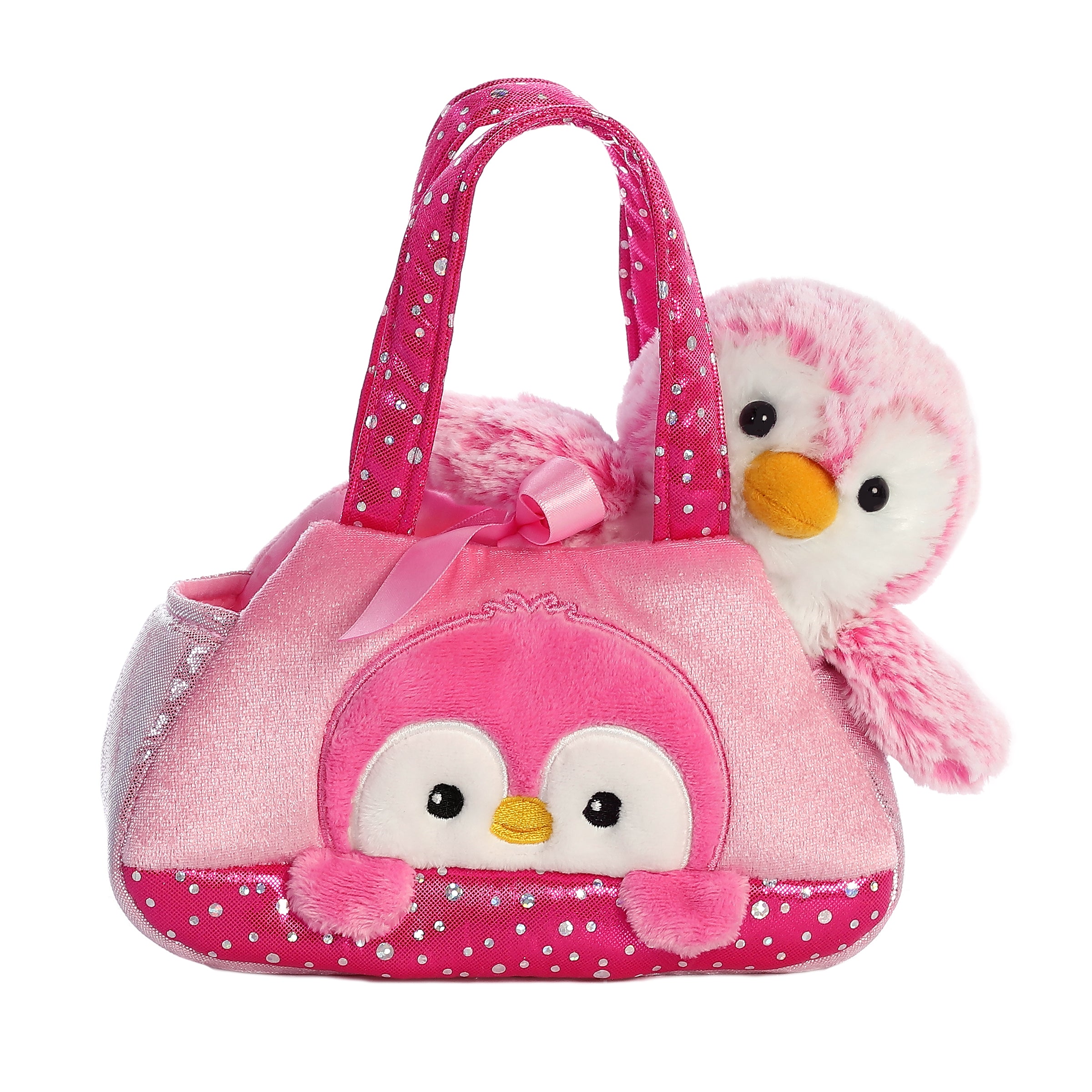 Aurora® - Fancy Pals™ - 7 PomPom Penguin - Pink、mySite、g9winljtr