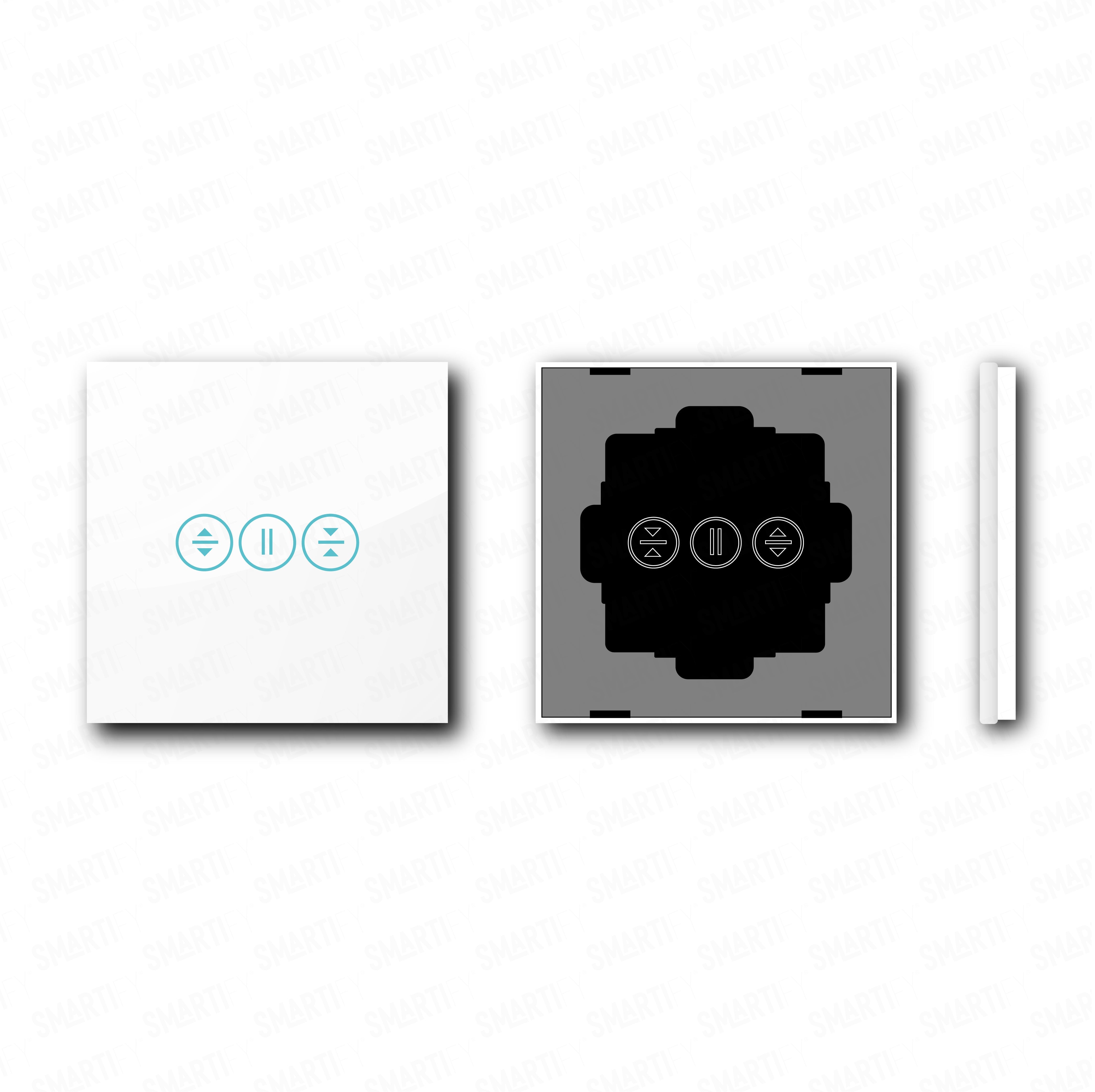 Smartify vPRO Espelho Simples de Estores Branco - SYPE1ESBR、mySite、fannypackpong